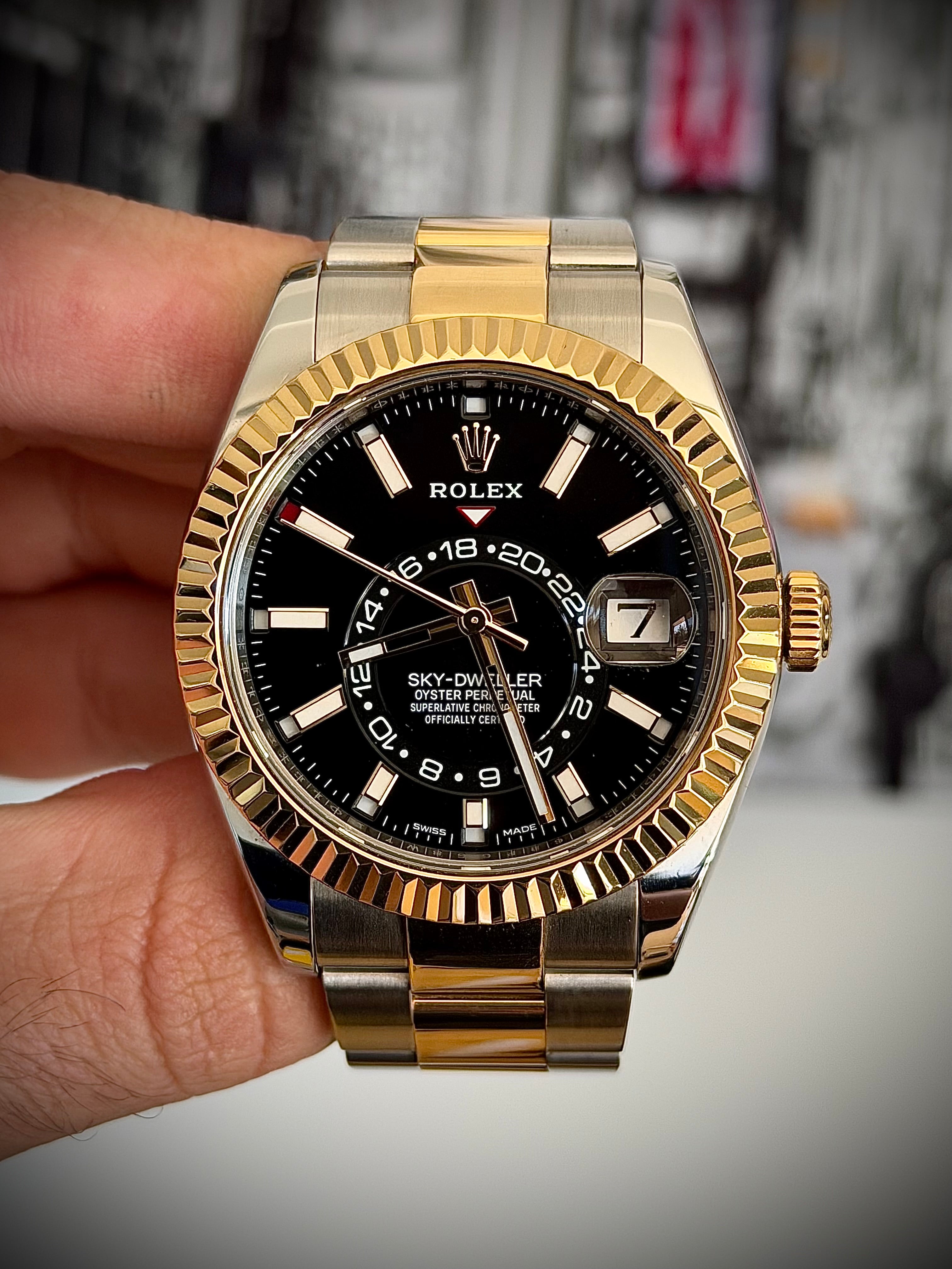 2020 ROLEX SKY DWELLER, TWO TONE, 326933, FULL SET, INC GST