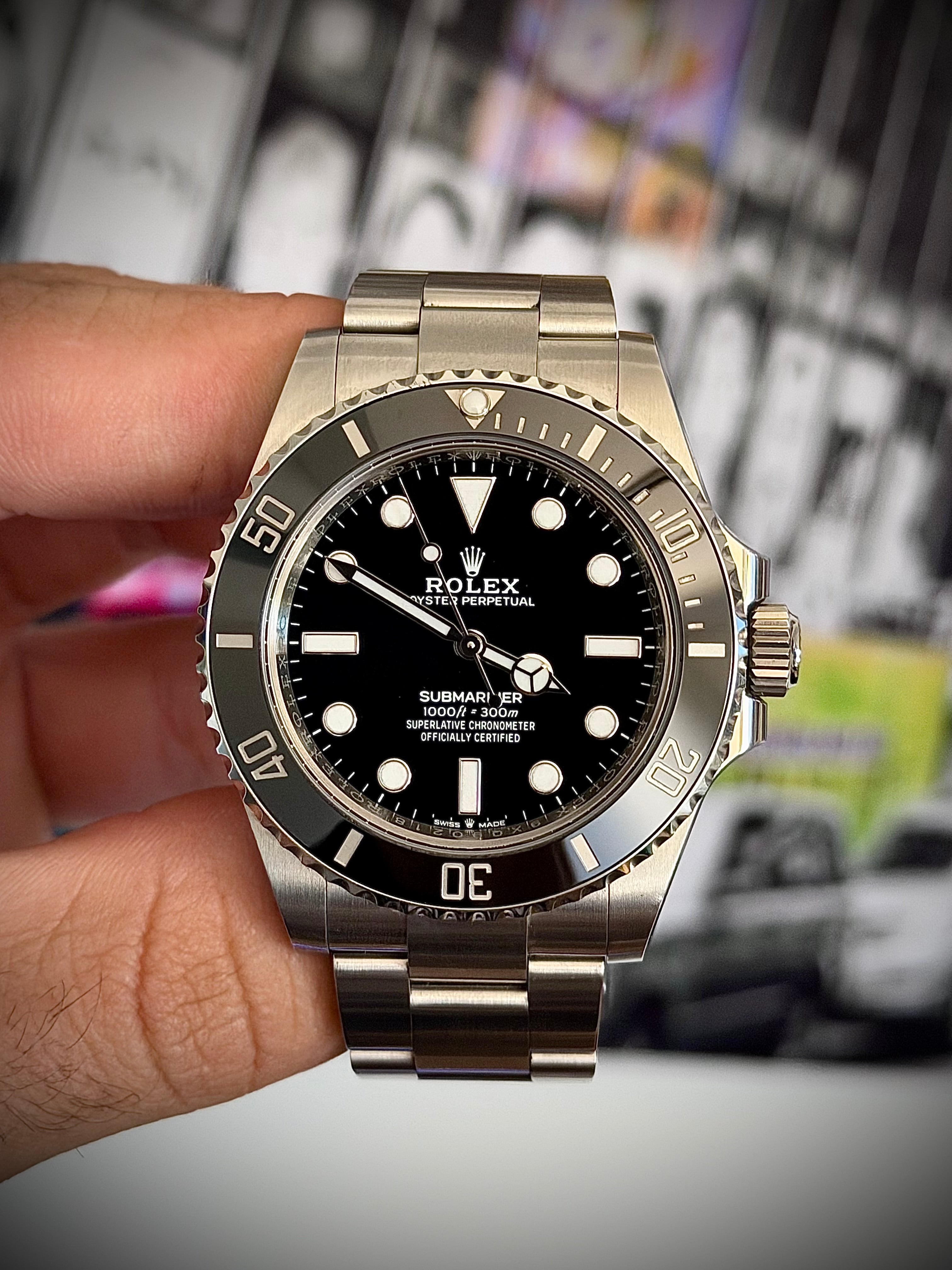 2021 ROLEX SUBMARINER, 124060, FULL SET, INC GST