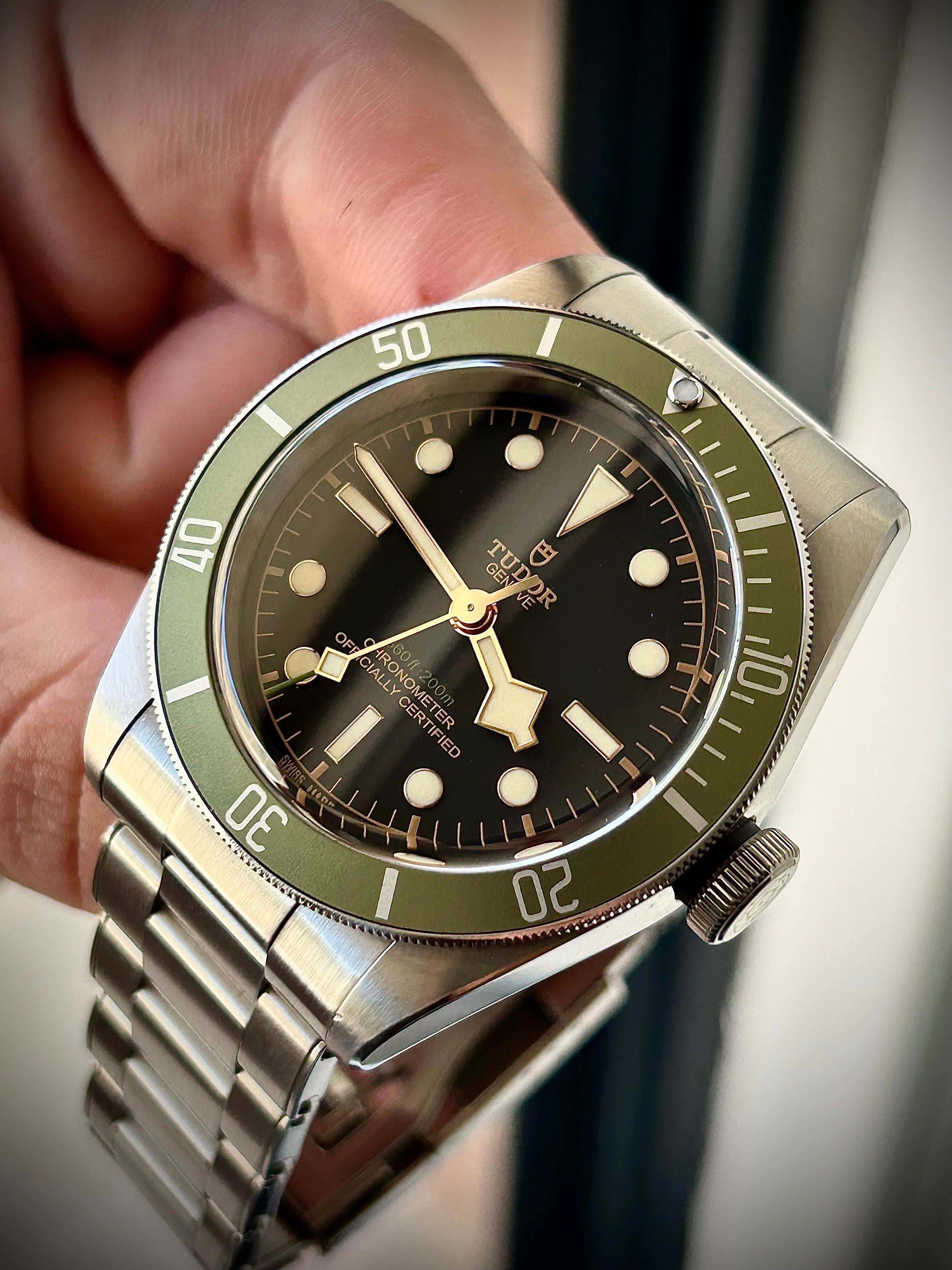 2023 TUDOR BLACK BAY HARRODS, 41MM, M79230G, FULL SET, INC GST