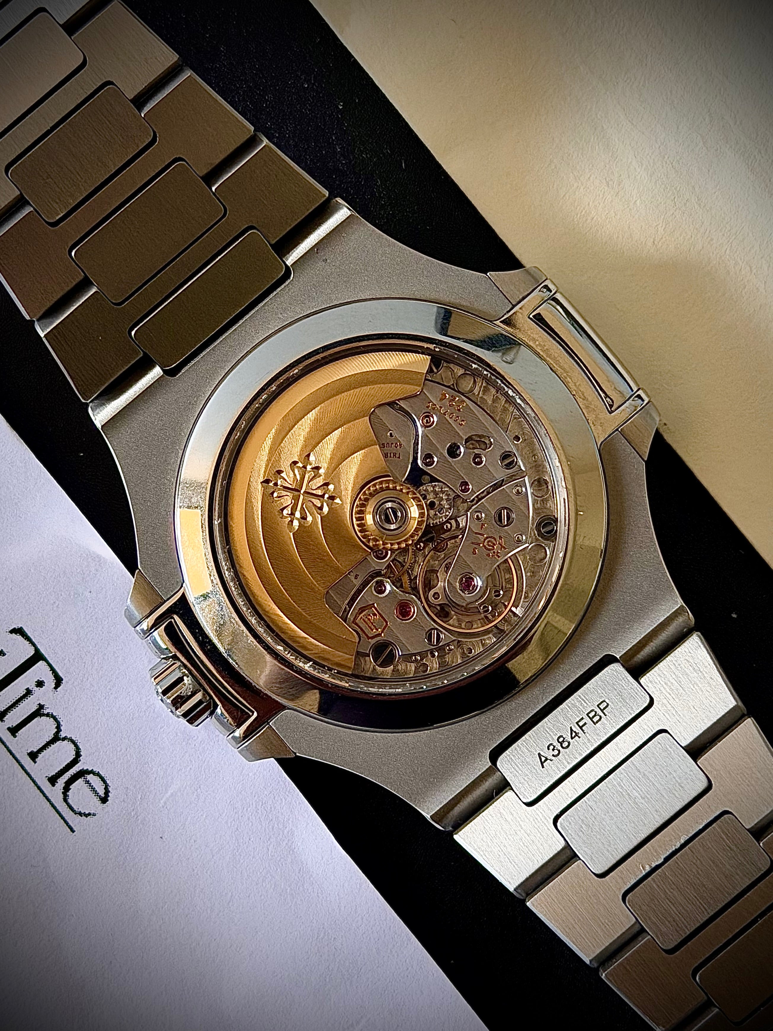 PATEK PHILIPPE NAUTILUS ANNUAL CALENDAR, 5726A, BOX & 2024 PATEK SERVICE, INC GS