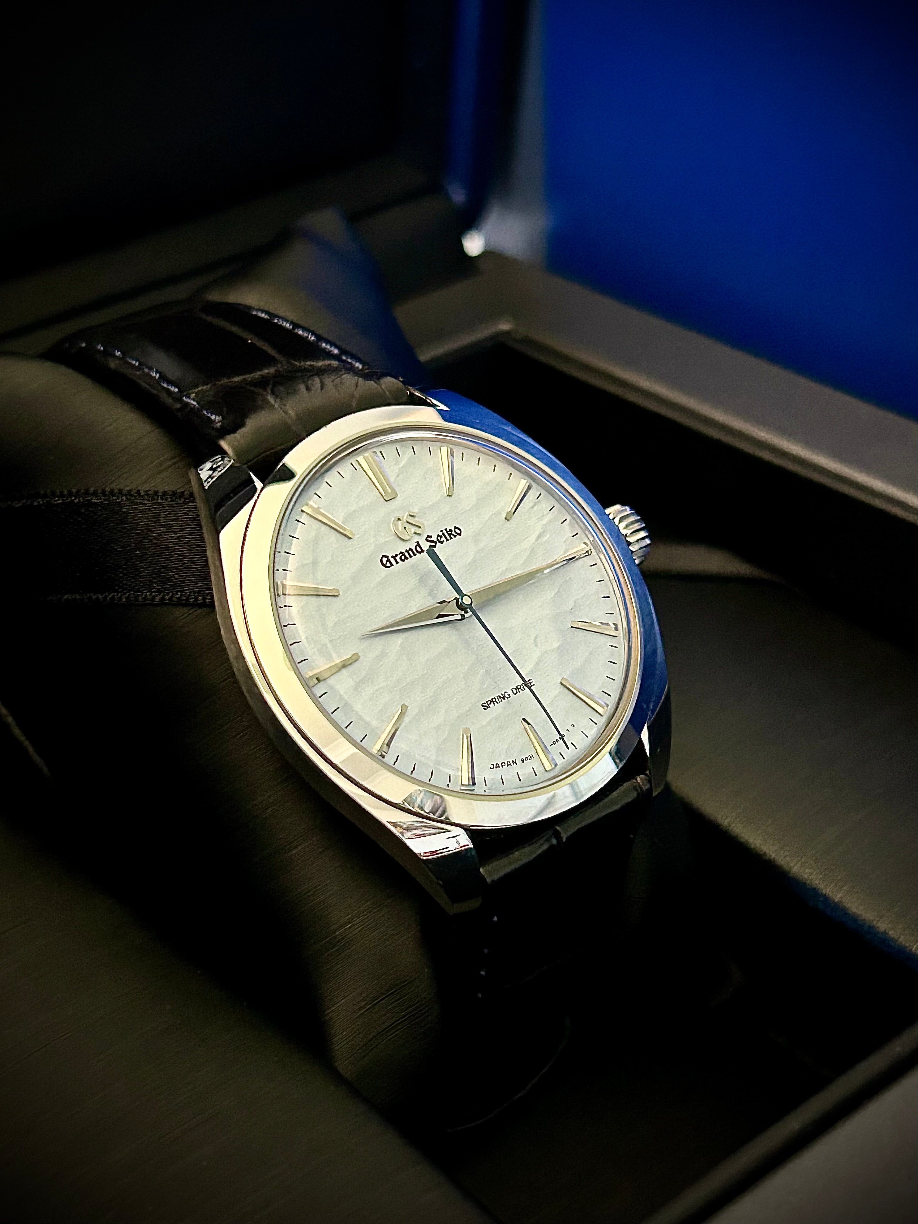 2021 GRAND SEIKO ELEGANCE OMIWATARI, SBGY007G, FULL SET, INC GST
