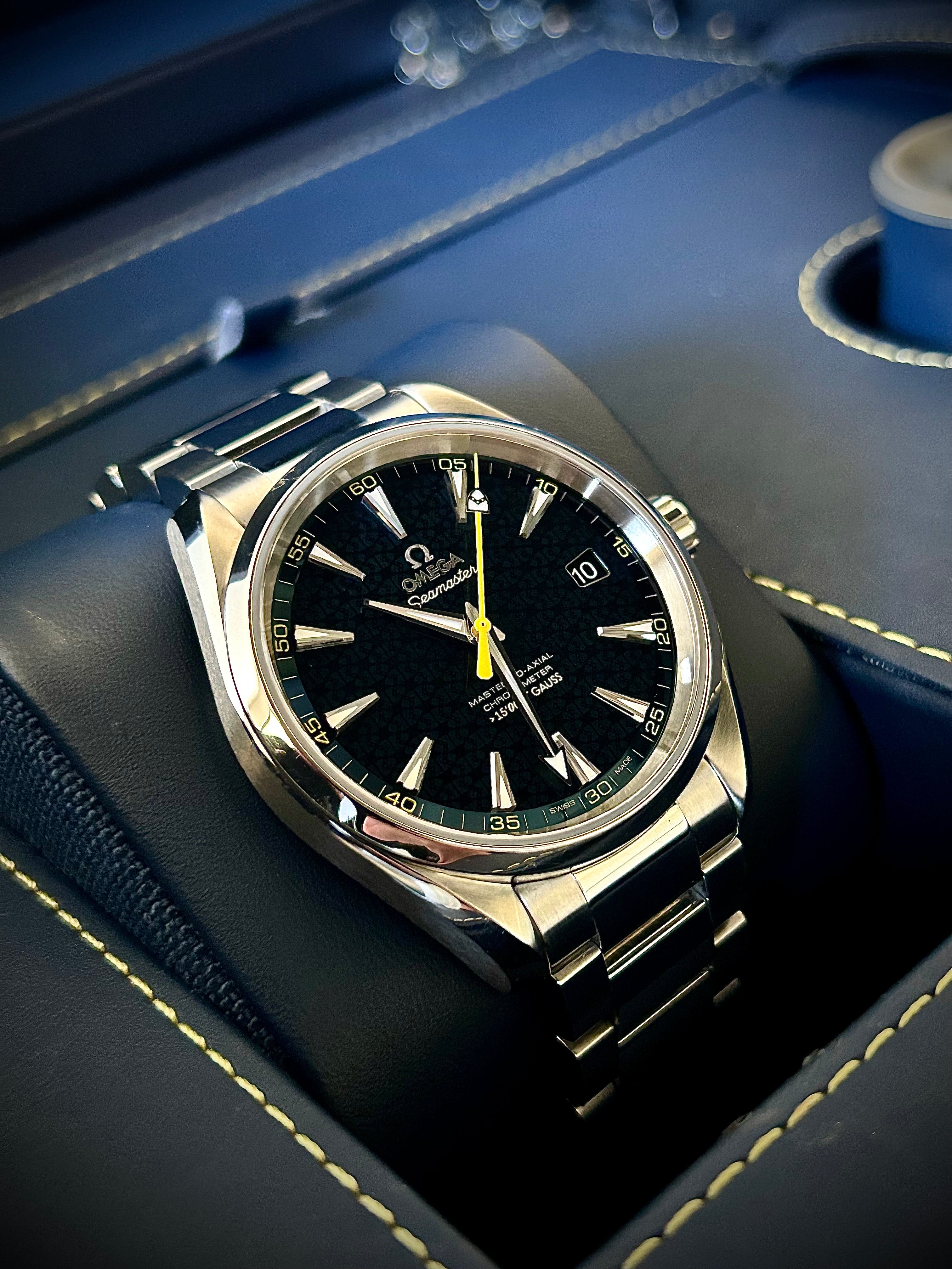 2016 OMEGA SEAMASTER AQUA TERRA, JAMES BOND 007 “SPECTRE”, FULL SET, INC GST