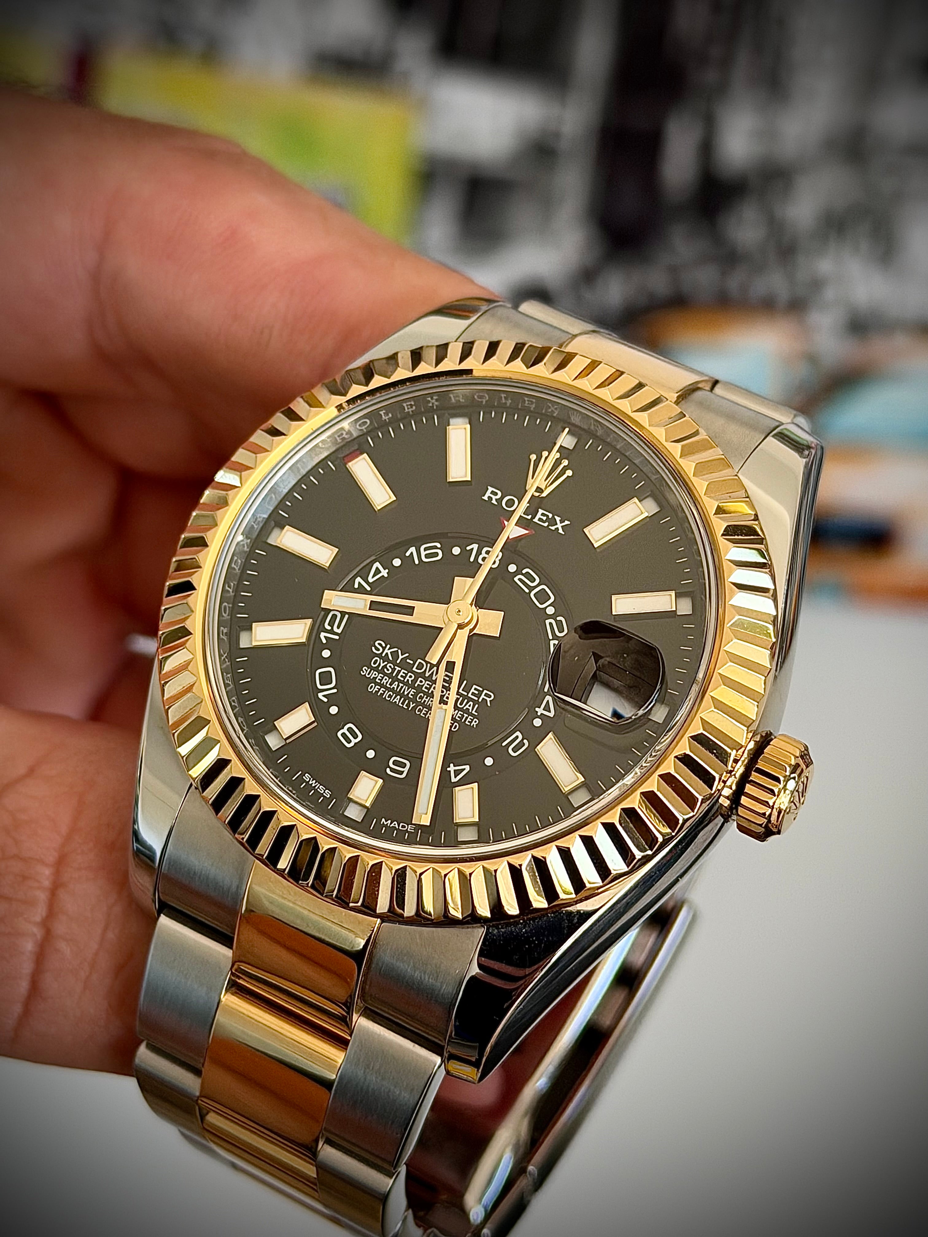 2020 ROLEX SKY DWELLER, TWO TONE, 326933, FULL SET, INC GST