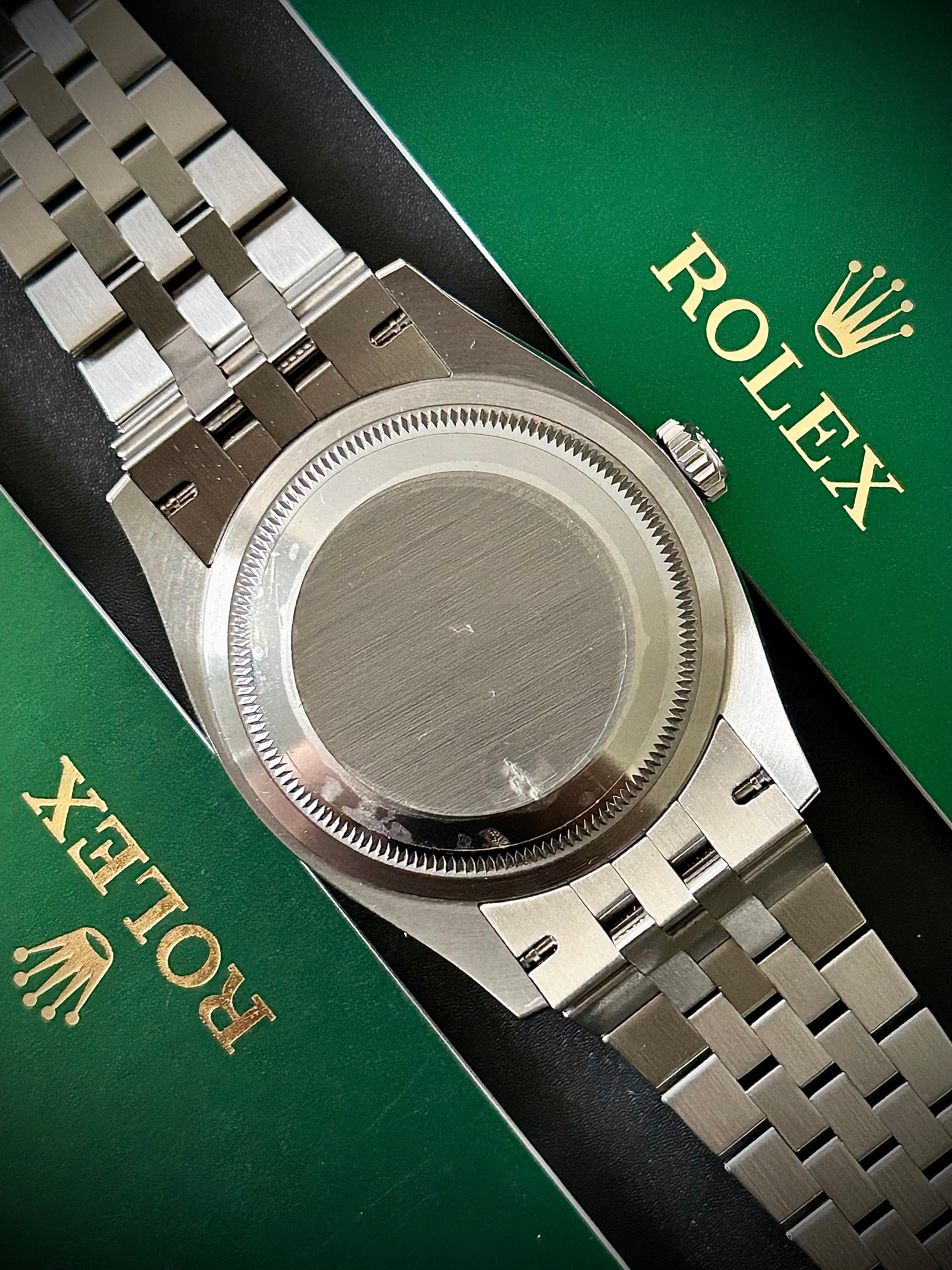 2022 ROLEX DATEJUST 36, 126234, BLUE MOTIF DIAL, FULL SET, INC GST