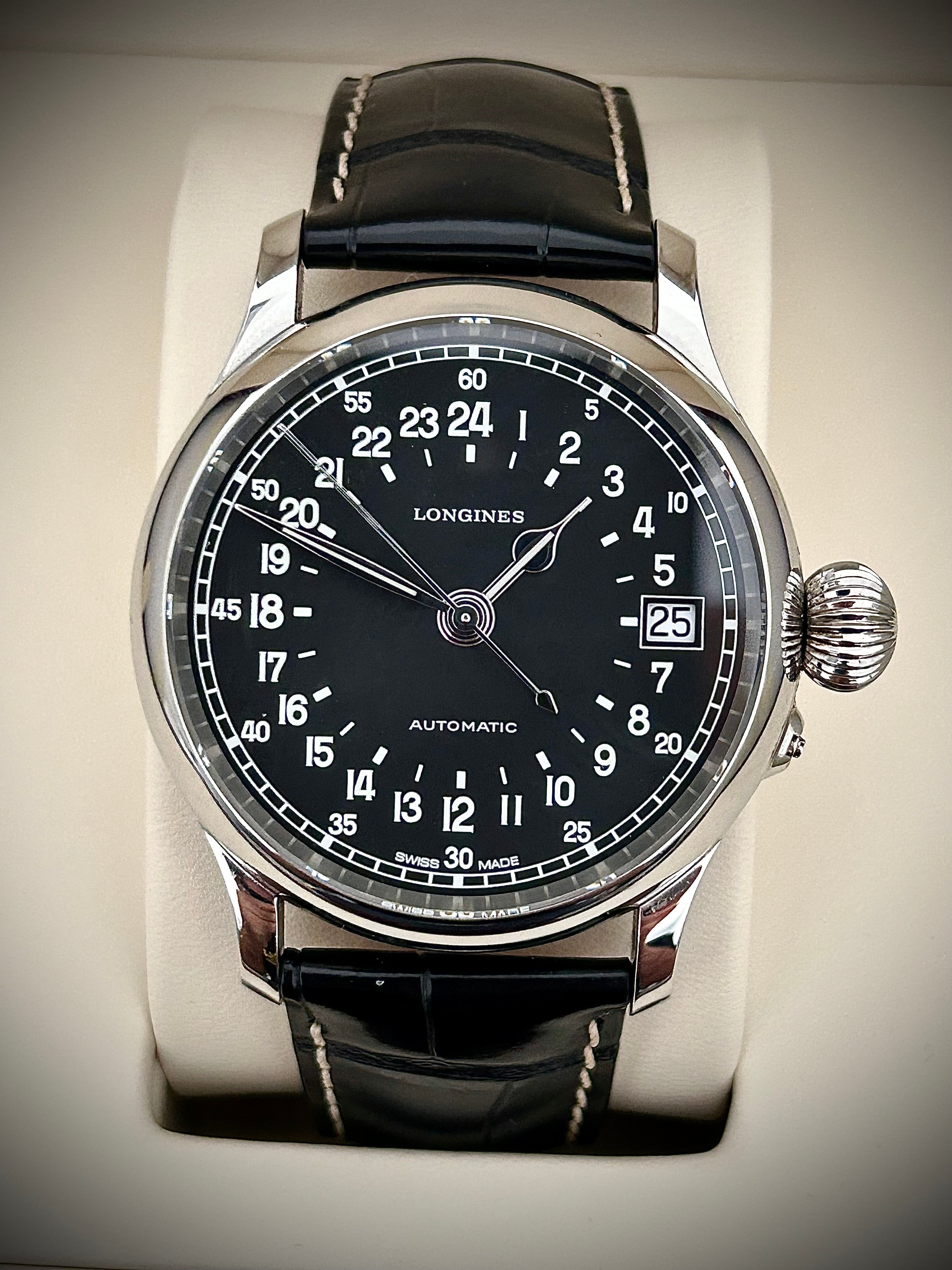 2022 LONGINES TWENTY-FOUR HOURS, FULL SET, INC GST