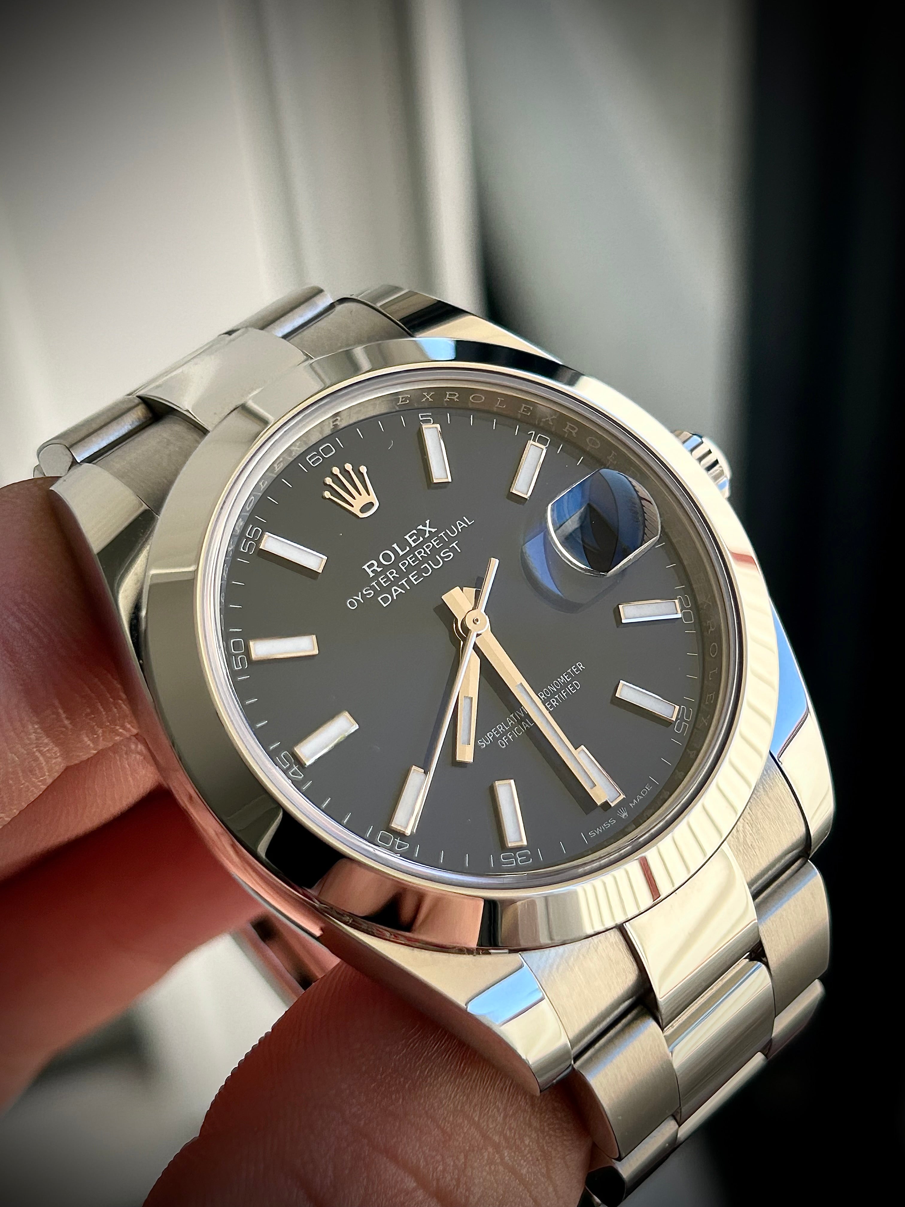 2022 ROLEX DATEJUST 41, 126300, FULL SET, INC GST