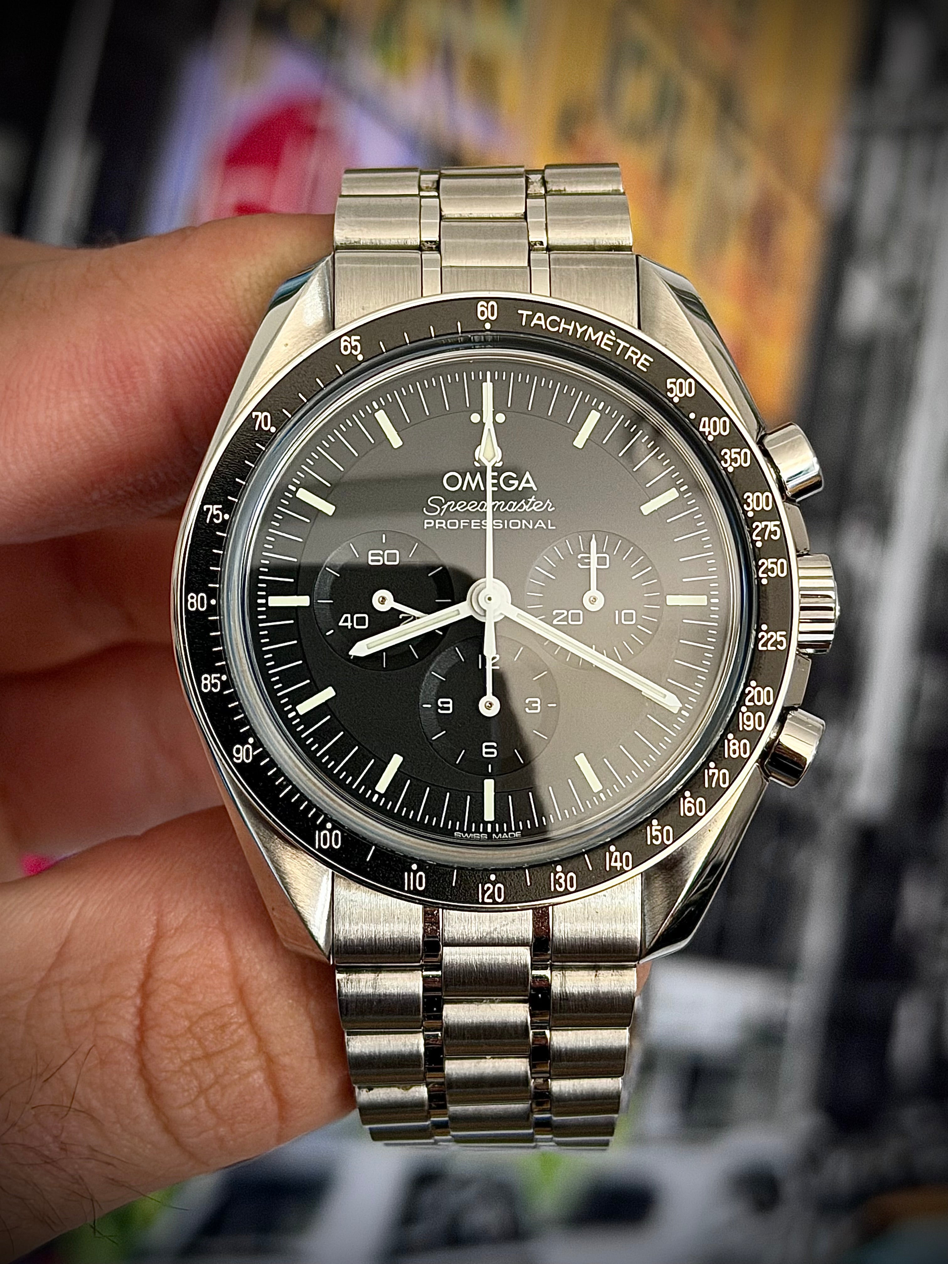 2021 OMEGA SPEEDMASTER PROFESSIONAL, SAPPHIRE SANDWICH , FULL SET, INC GST