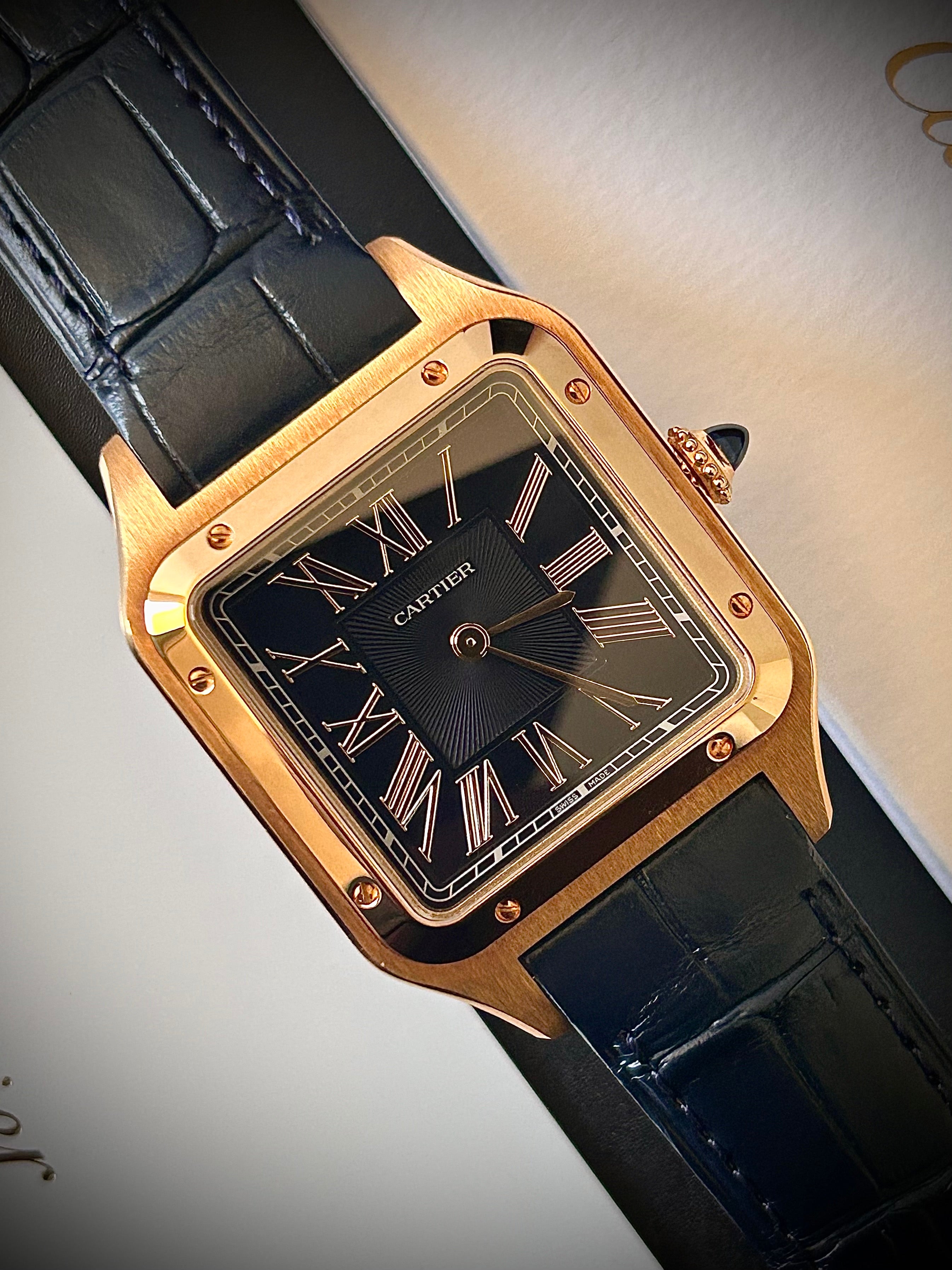 2023 CARTIER SANTOS-DUMONT WGSA0077, BOX AND PAPERS, INC GST