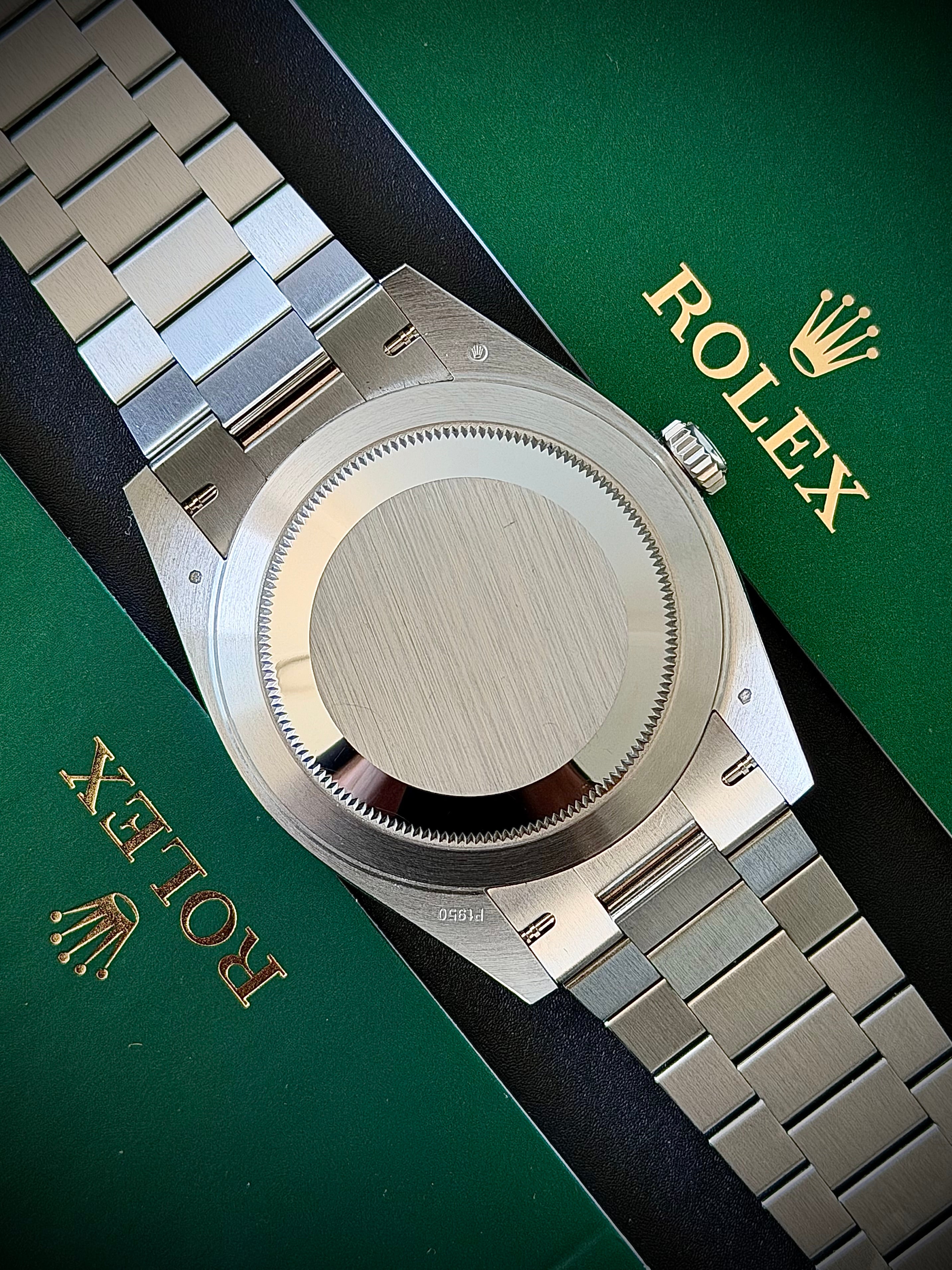 2021 ROLEX DAY DATE 40, 228206, ICE BLUE MOTIF DIAL, FULL SET, INC GST