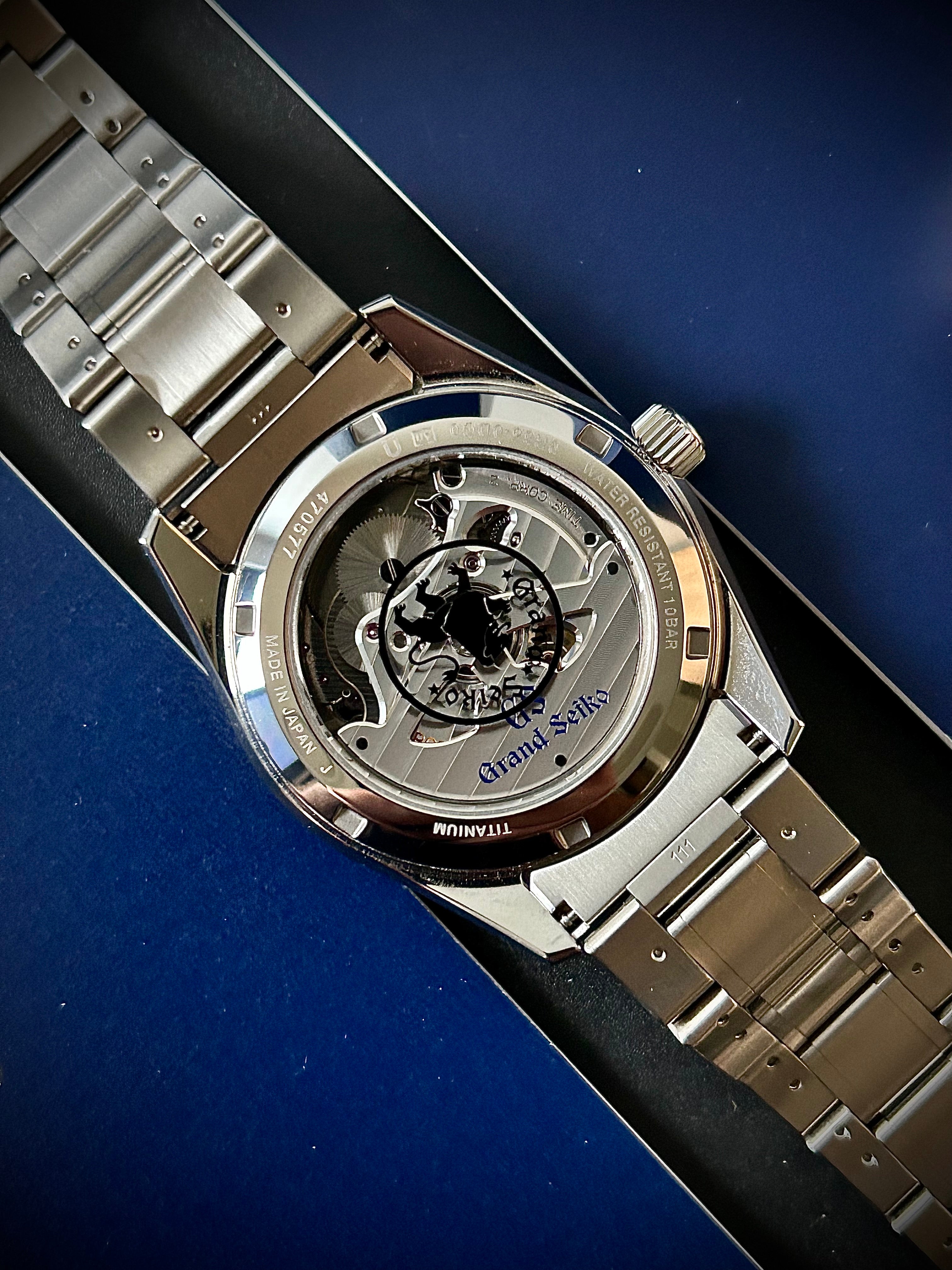 2024 GRAND SEIKO HERITAGE SPRING DRIVE, SHUNBUN, SBGA413, FULL SET, INC GST