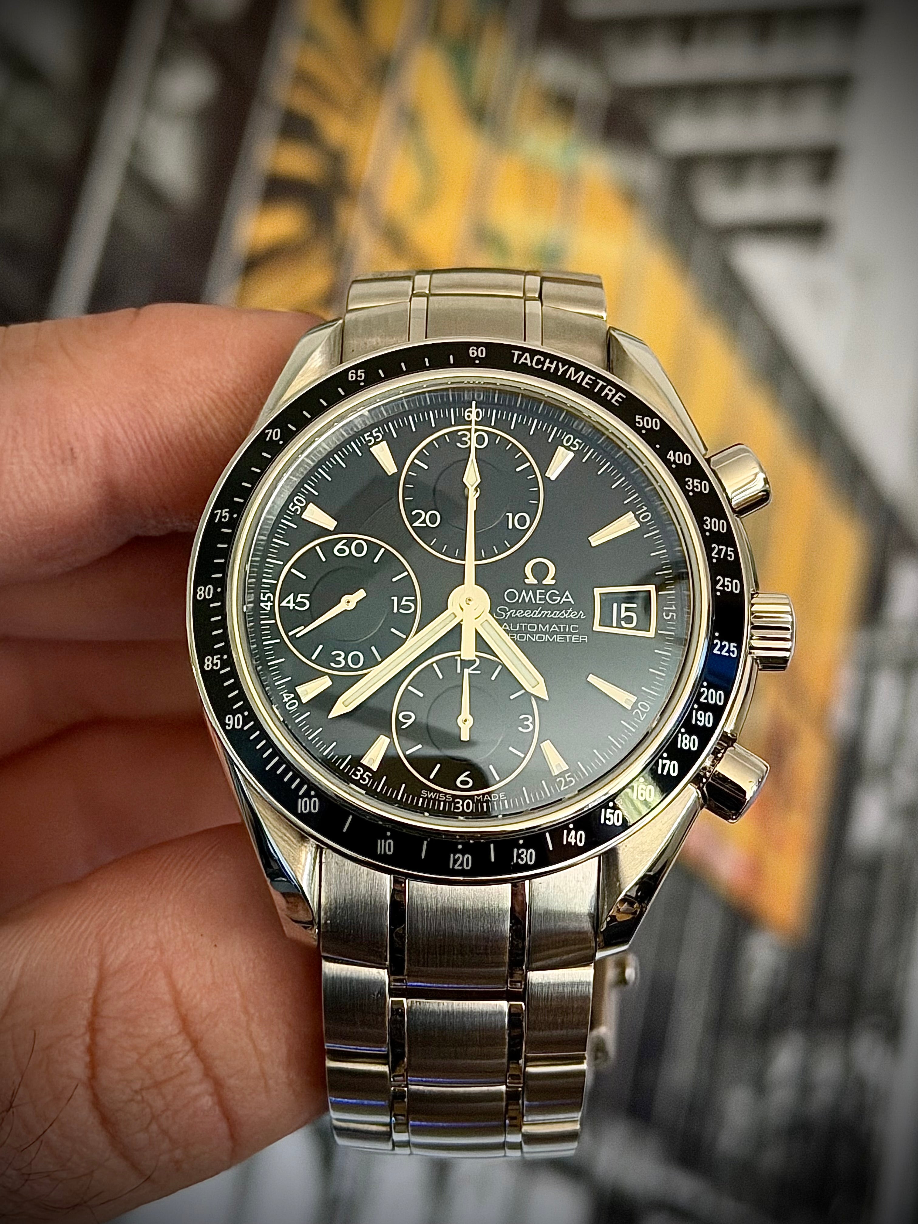 2018 OMEGA SPEEDMASTER DATE AUTOMATIC, 3210.50.00, FULL SET, INC GST