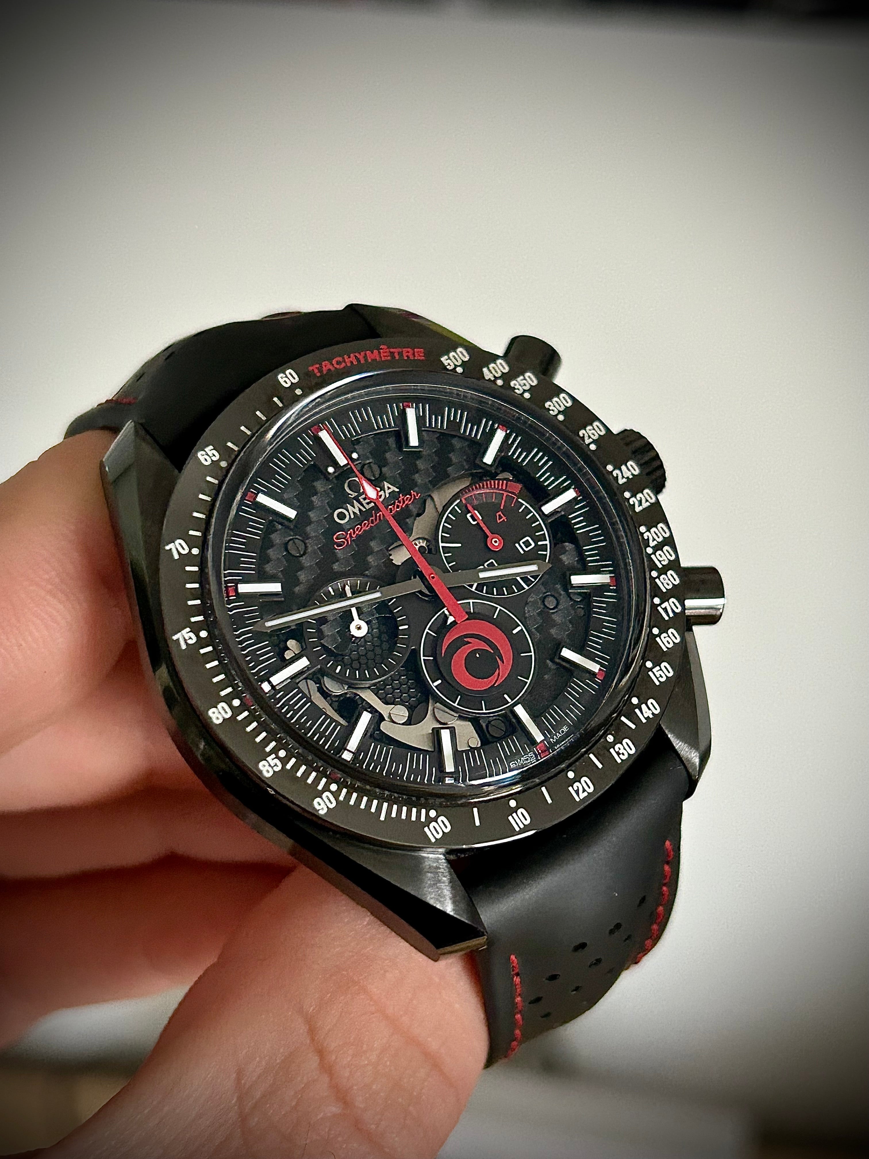 2021 OMEGA SPEEDMASTER DARK SIDE OF THE MOON, TEAM ALINGHI, FULL SET, INC GST