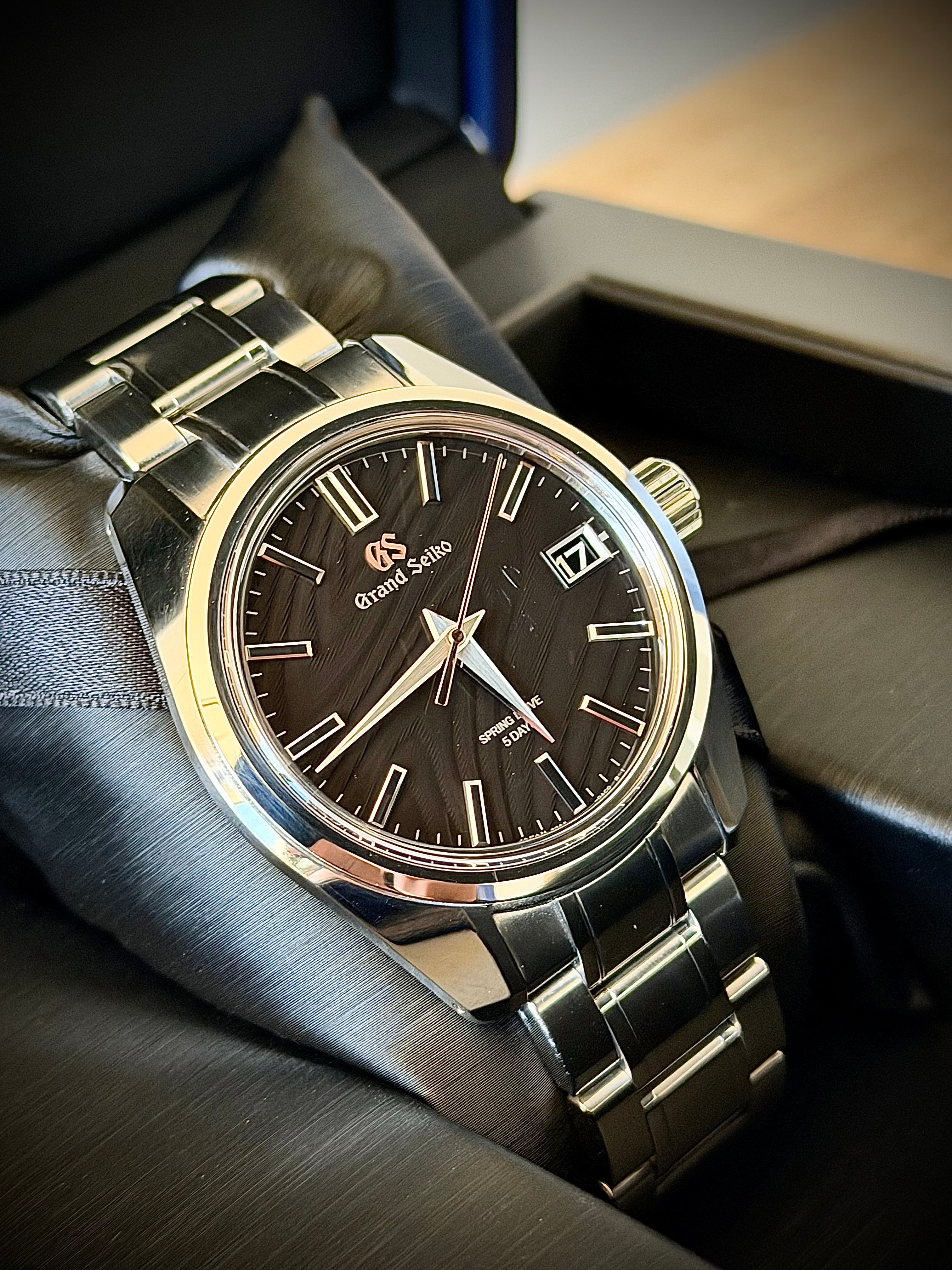2022 GRAND SEIKO 55TH ANNIVERSARY LIMITED EDITION SPRING DRIVE, SLGA013G,(296/550), FULL SET, INC GST