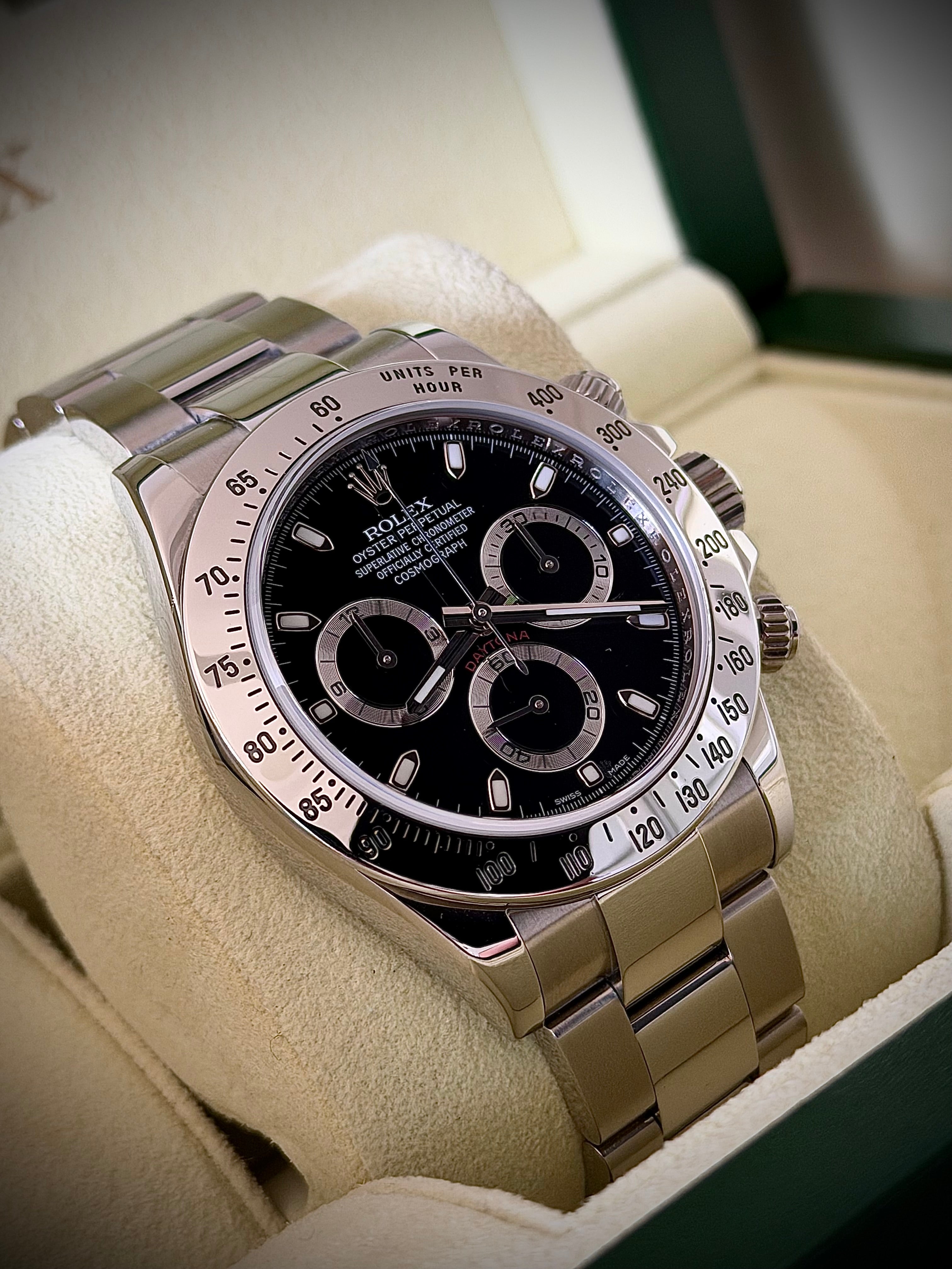 2013 ROLEX COSMOGRAPH DAYTONA, 116520, FULL SET, WITH RSC, INC GST