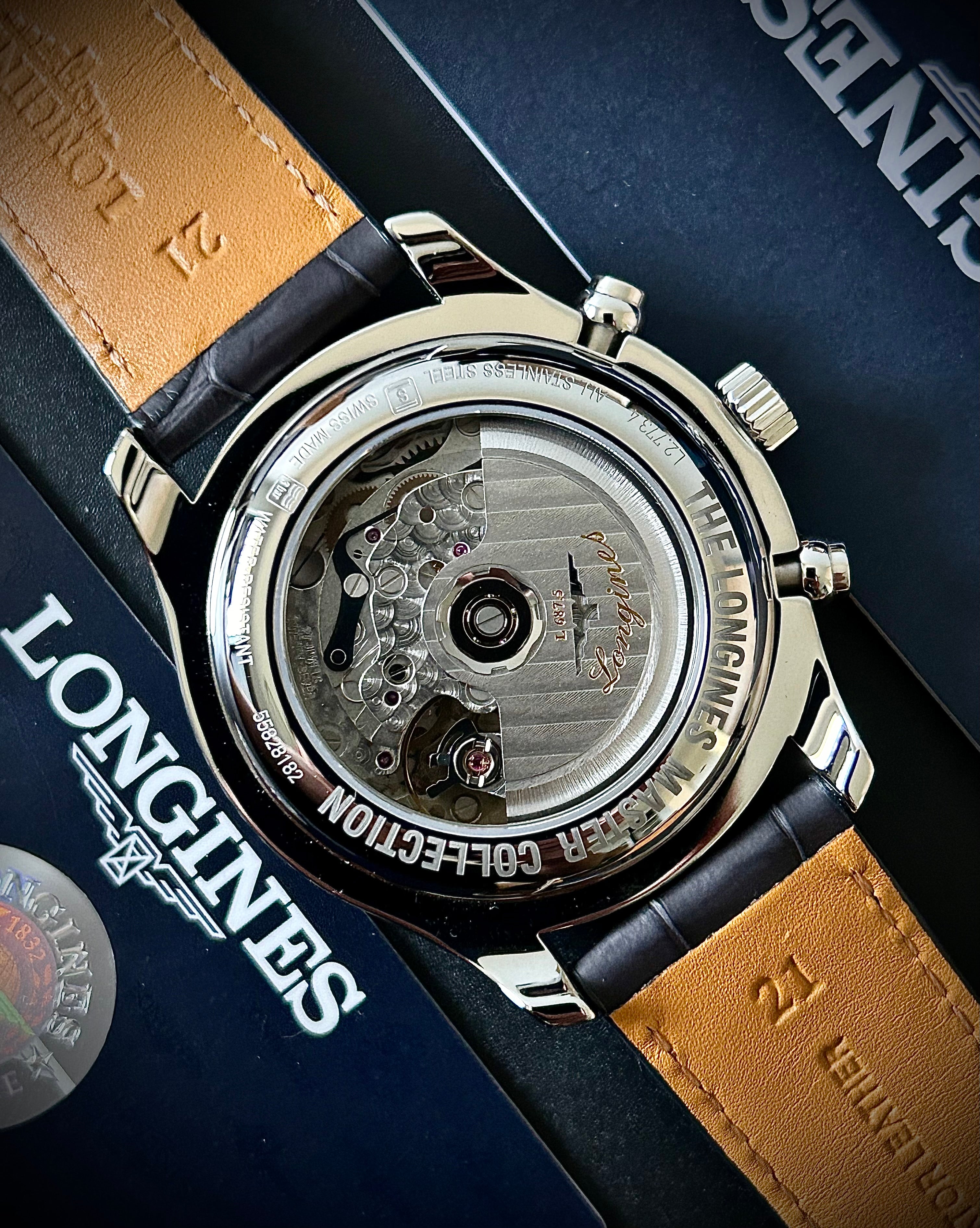 2024 LONGINES MASTER COLLECTION MOONPHASE, FULL SET, INC GST