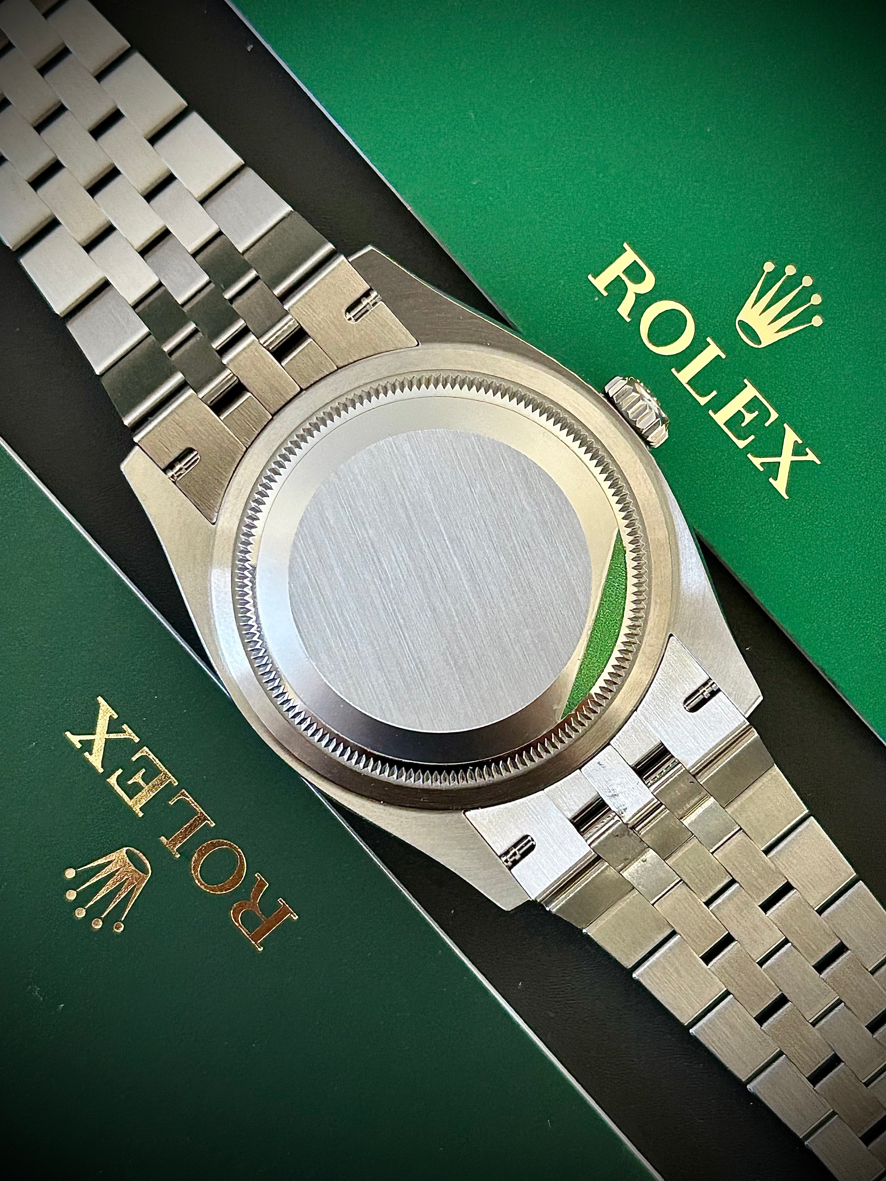 2024 ROLEX DATEJUST 36, SMOOTH, JUBILEE, 126200, FULL SET, INC GST