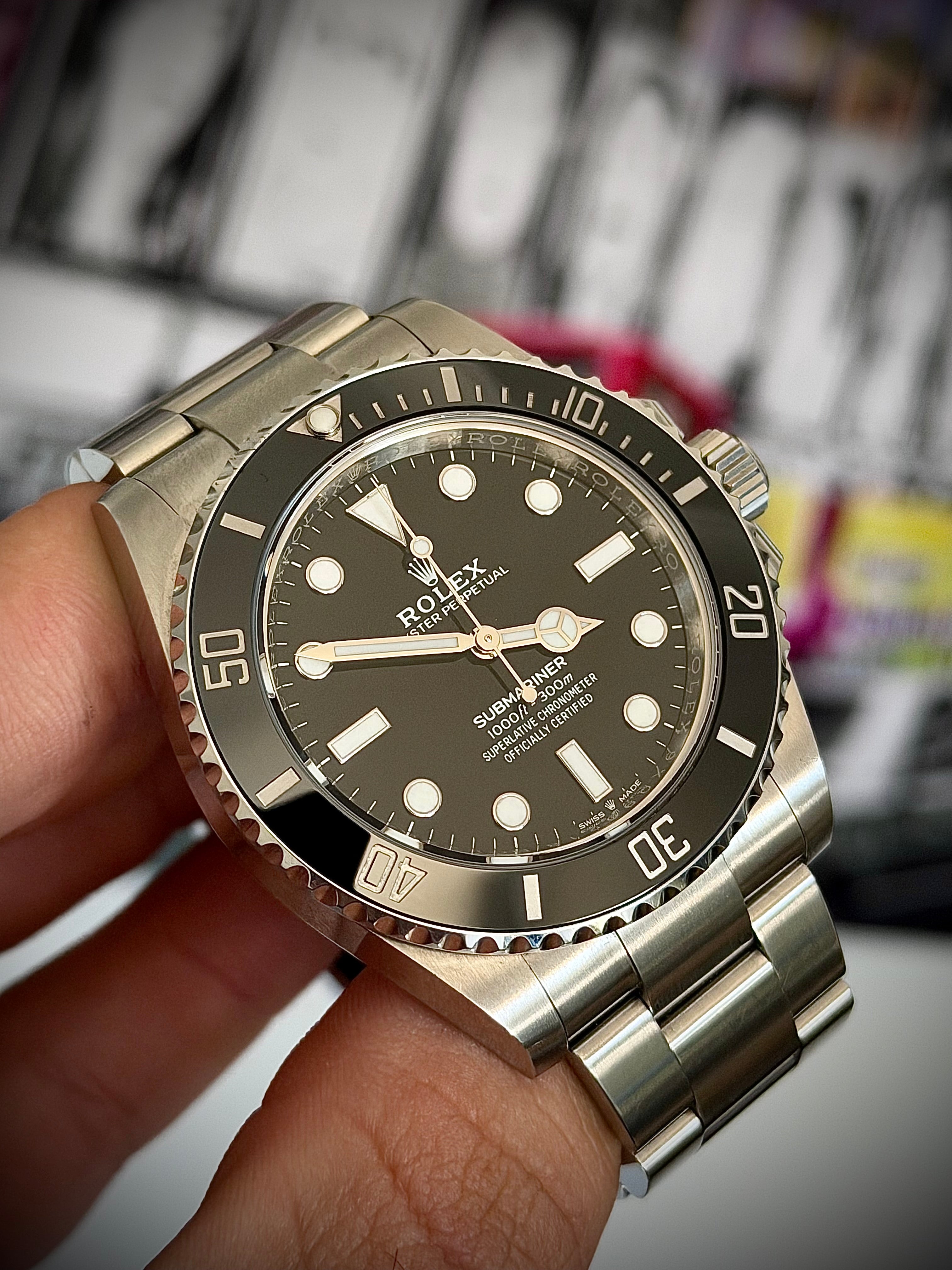 2021 ROLEX SUBMARINER, 124060, FULL SET, INC GST
