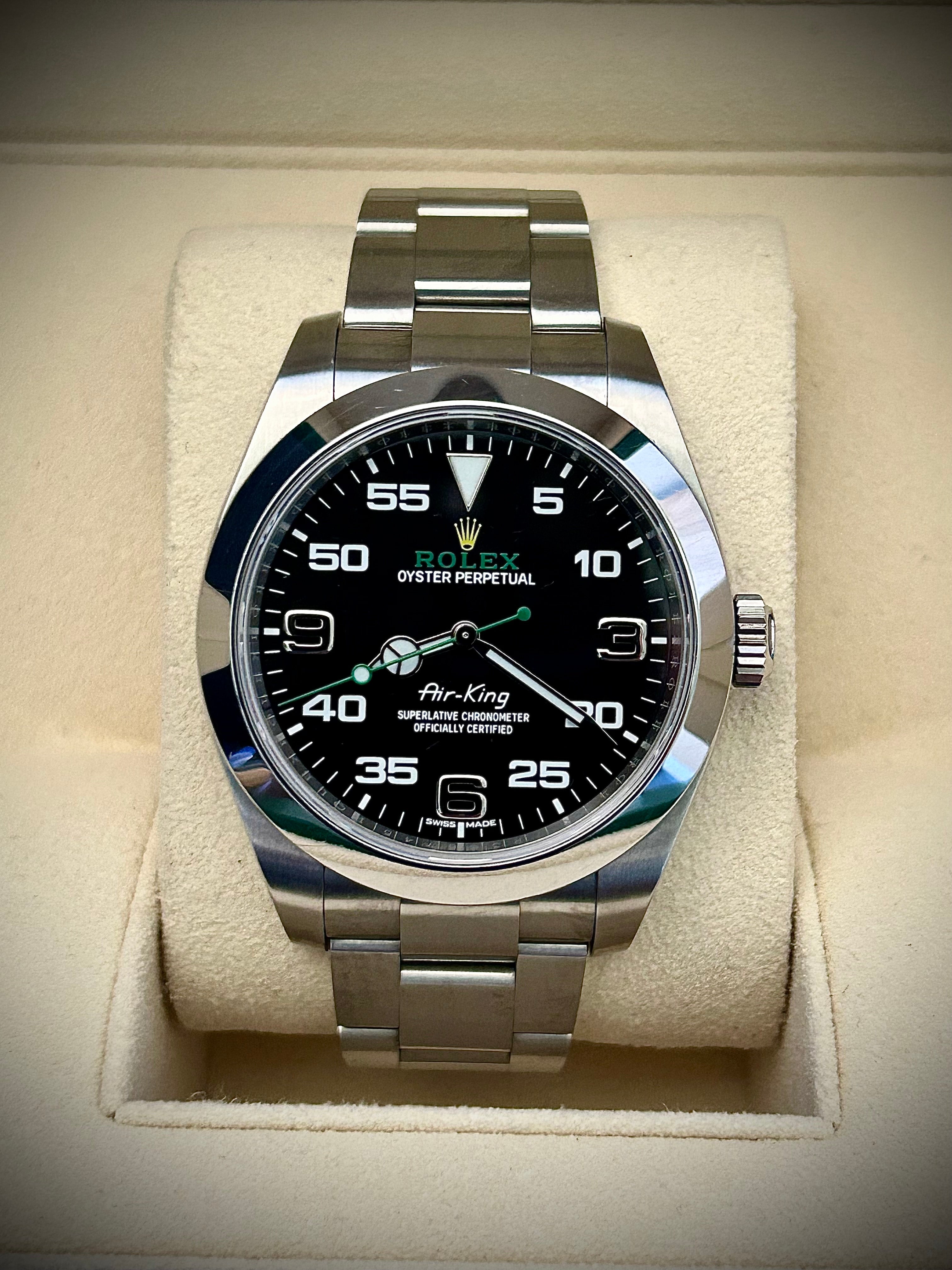 2020 ROLEX AIR KING, 116900, FULL SET, INC GST