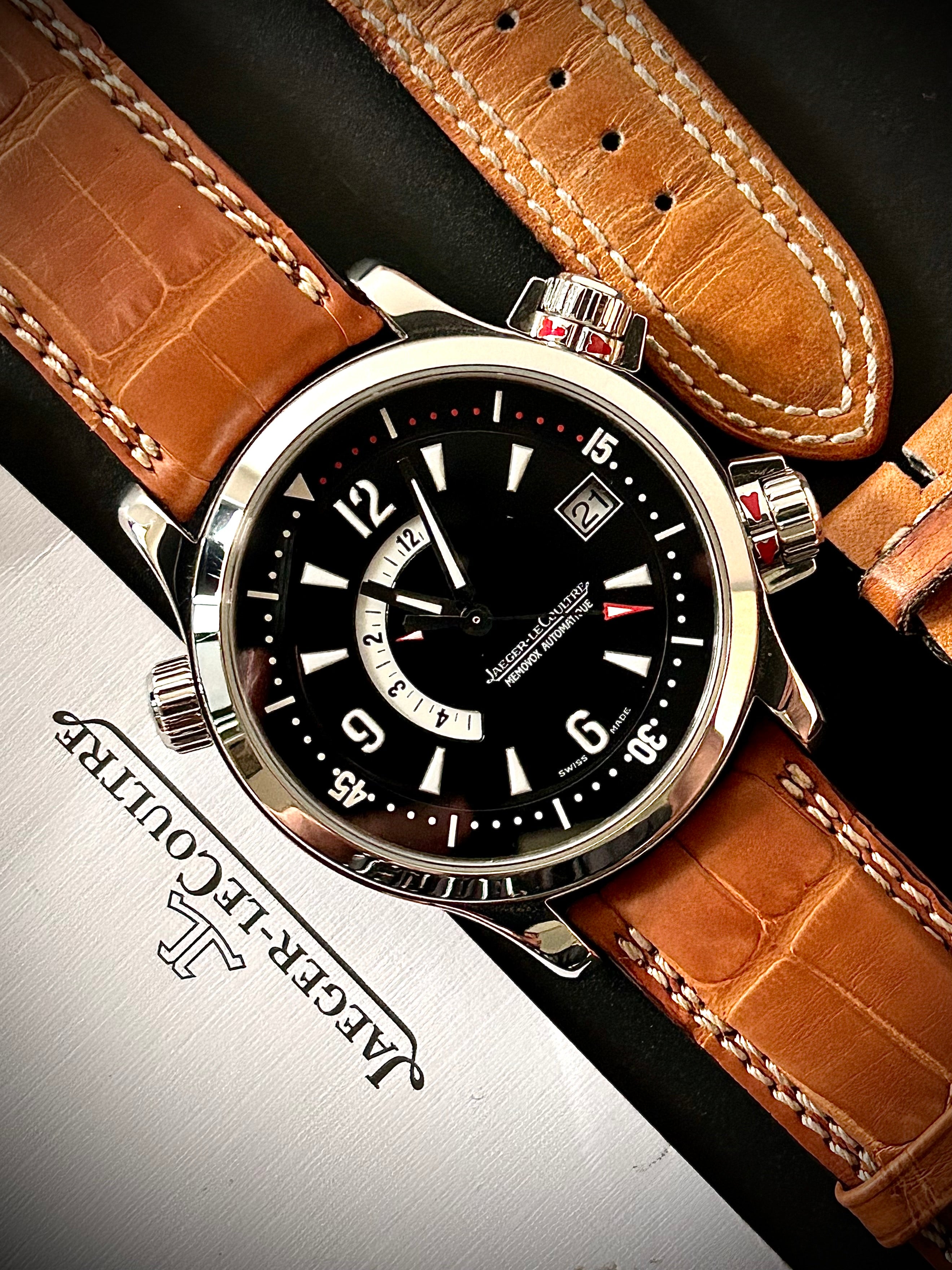 JAEGER-LECOULTRE MASTER COMPRESSOR MEMOVOX 146.8.97, WATCH AND PAPERS, INC GST