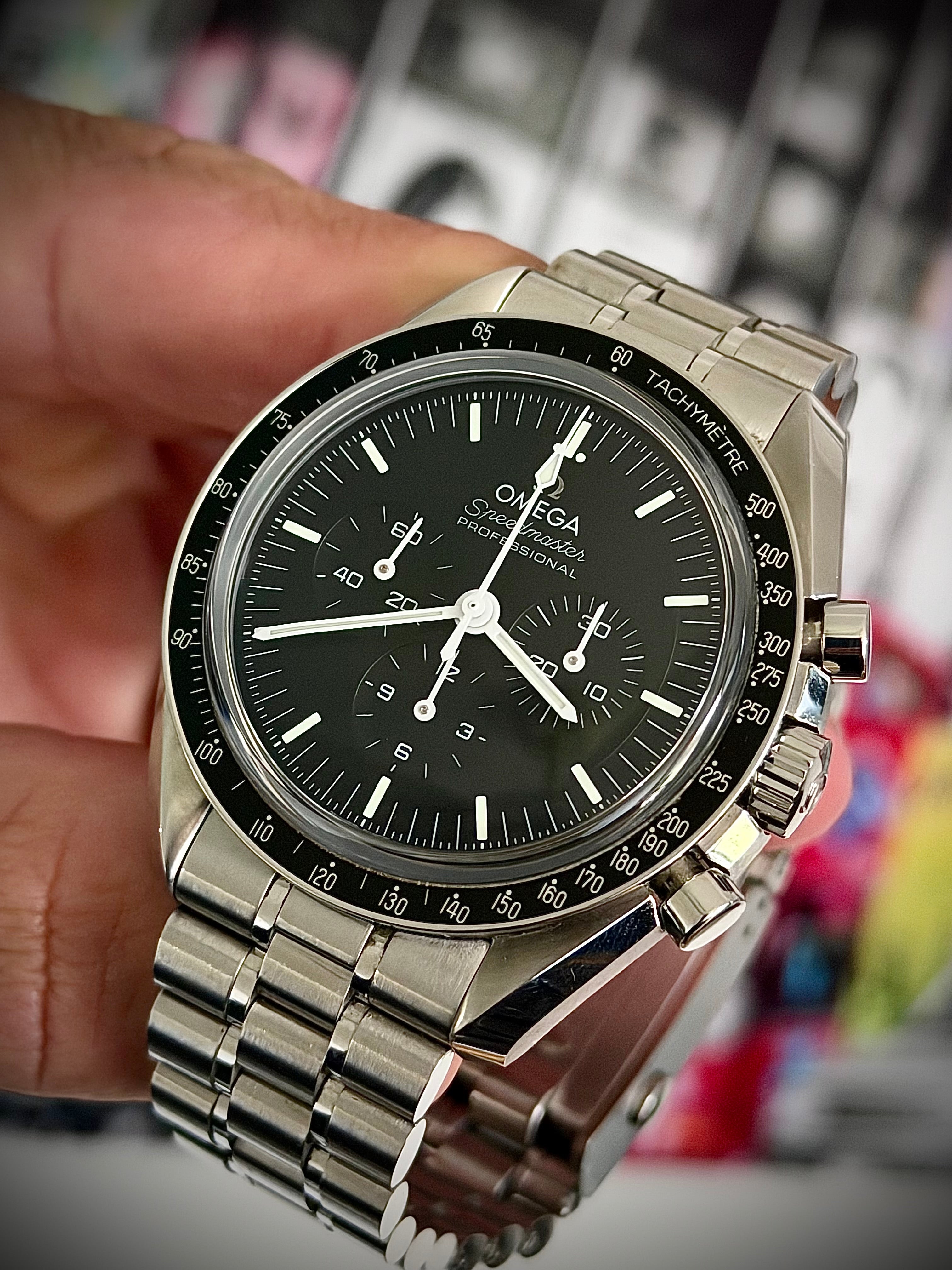 2021 OMEGA SPEEDMASTER MOONWATCH PROFESSIONAL, 310.30.42.50.01.002, FULL SET, INC GST