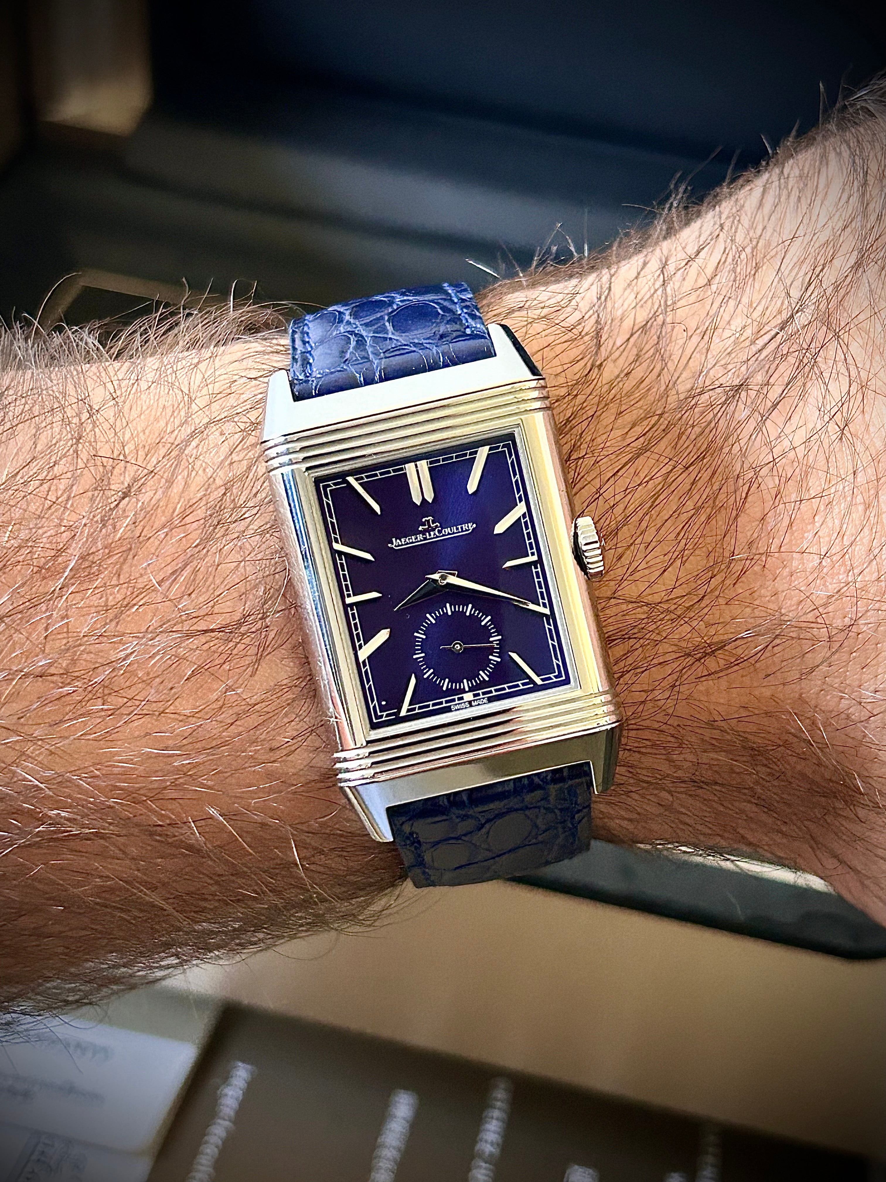 2020 JAEGER-LECOULTRE REVERSO TRIBUTE DUO FACE, Q3988482, FULL SET, INC GST