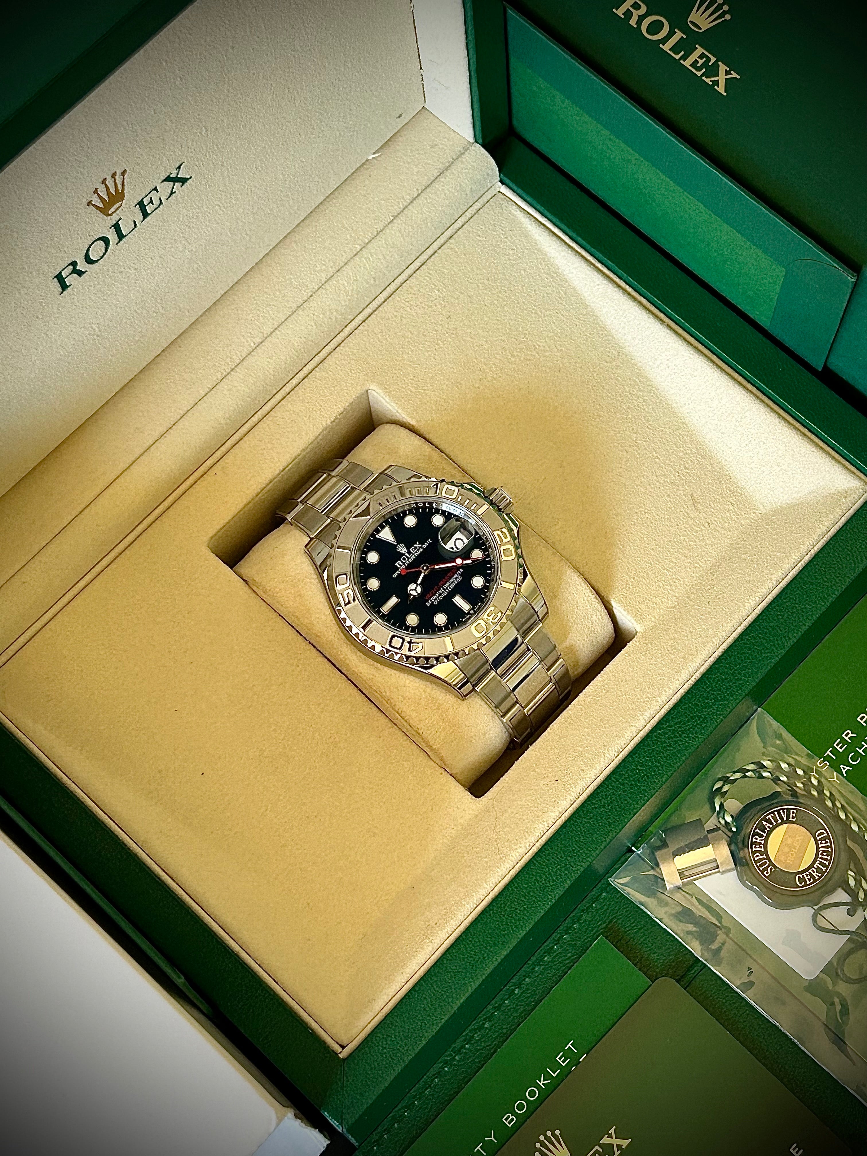 2025 ROLEX YACHT-MASTER 40, BLUE DIAL, 126622, FULL SET