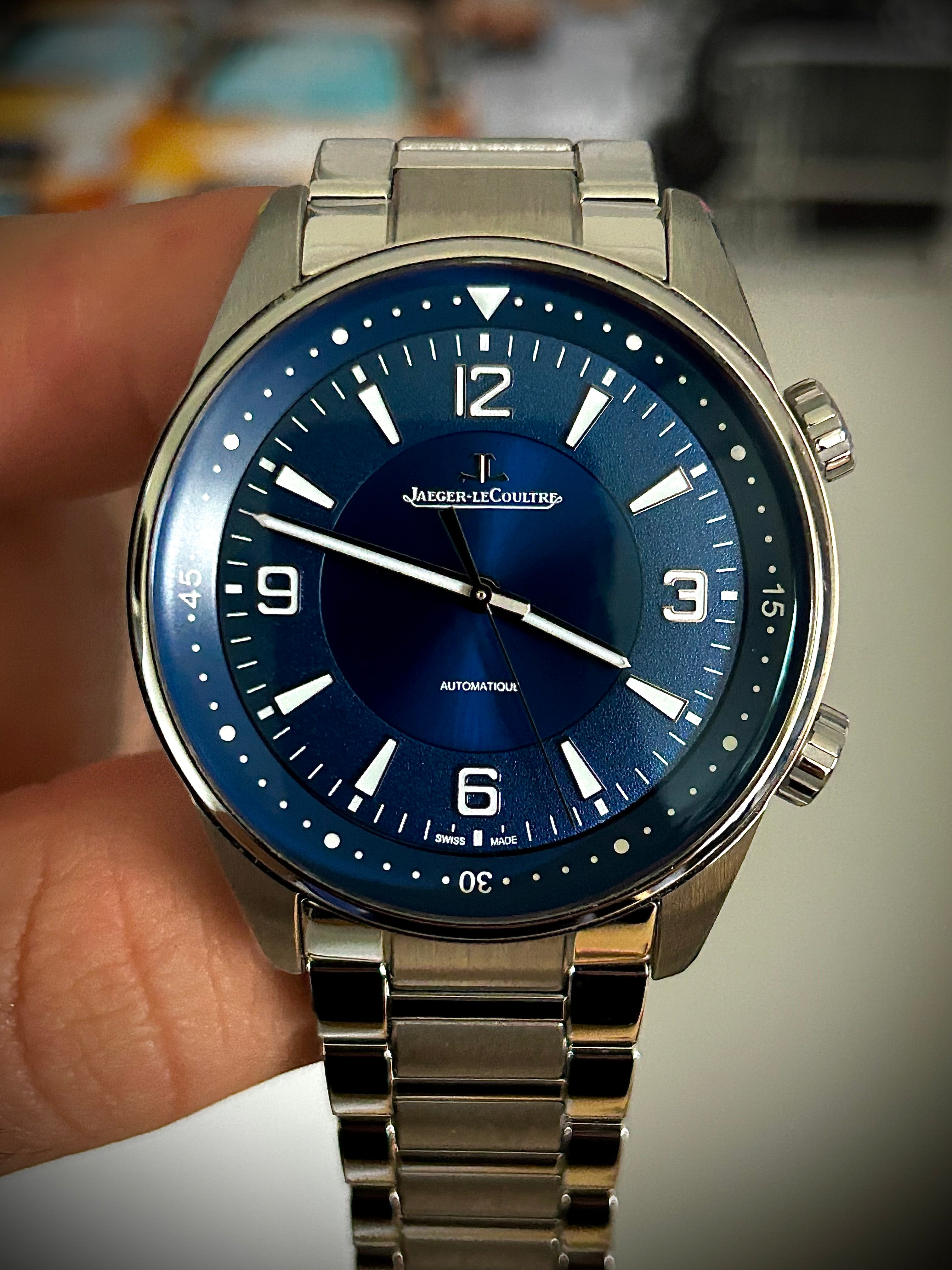 2021 JAEGER-LECOULTRE POLARIS AUTOMATIC, Q9008480, BLUE DIAL, FULL SET, INC GST