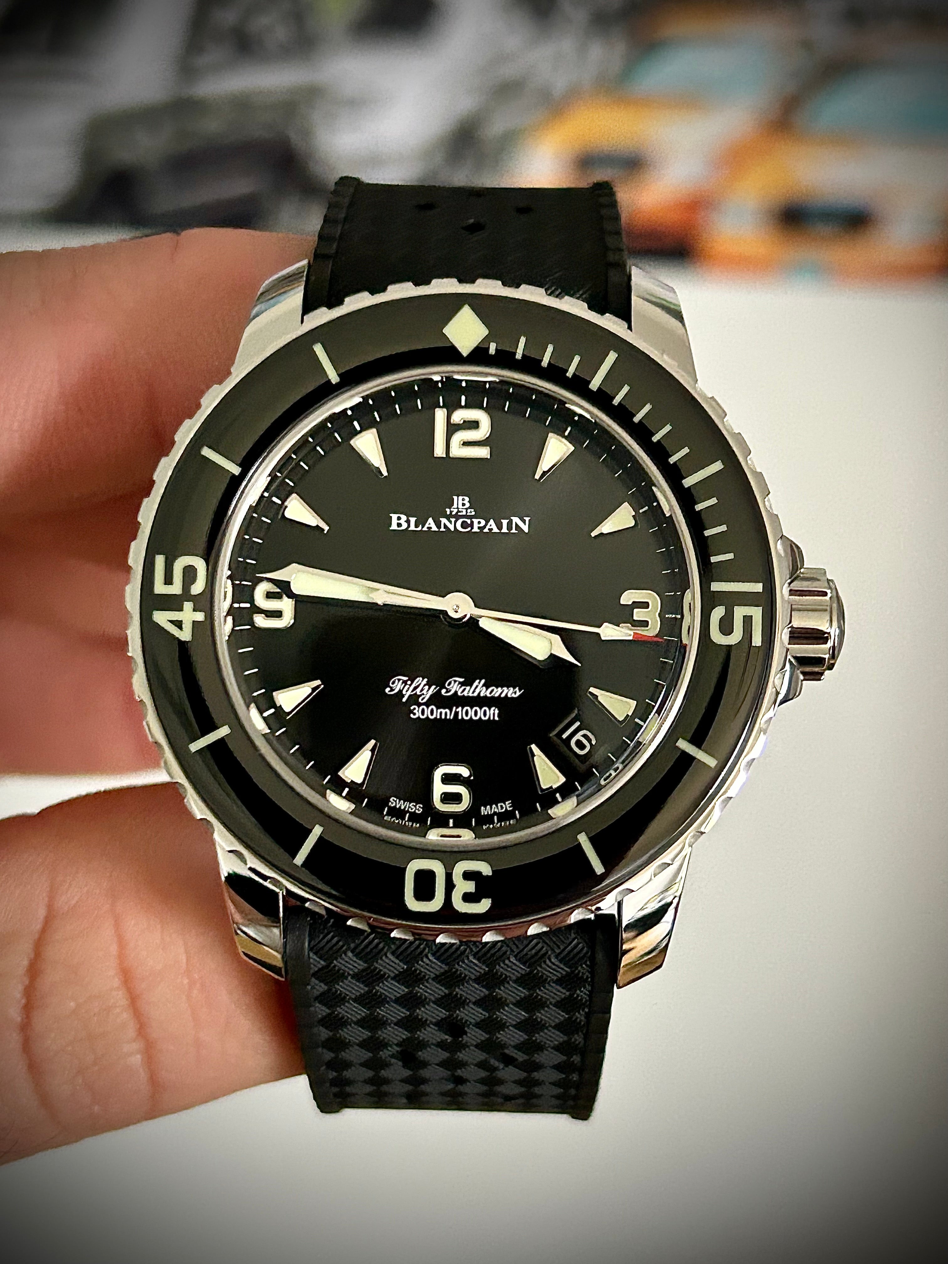 2025 BLANCPAIN FIFTY FATHOMS AUTOMATIQUE, 5010 1130 B64B, FULL SET, INC GST