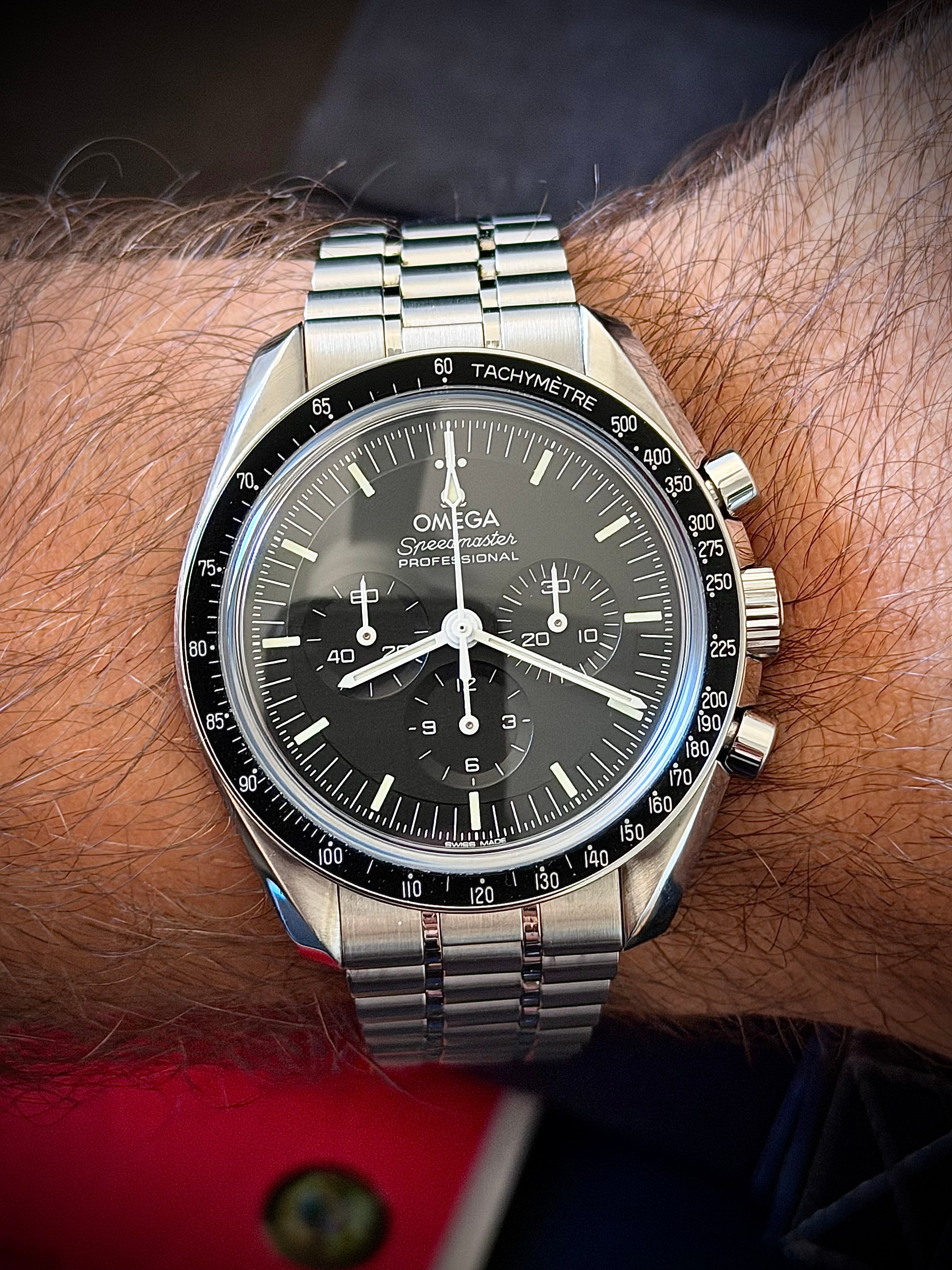 2021 OMEGA SPEEDMASTER PROFESSIONAL, SAPPHIRE SANDWICH , FULL SET, INC GST
