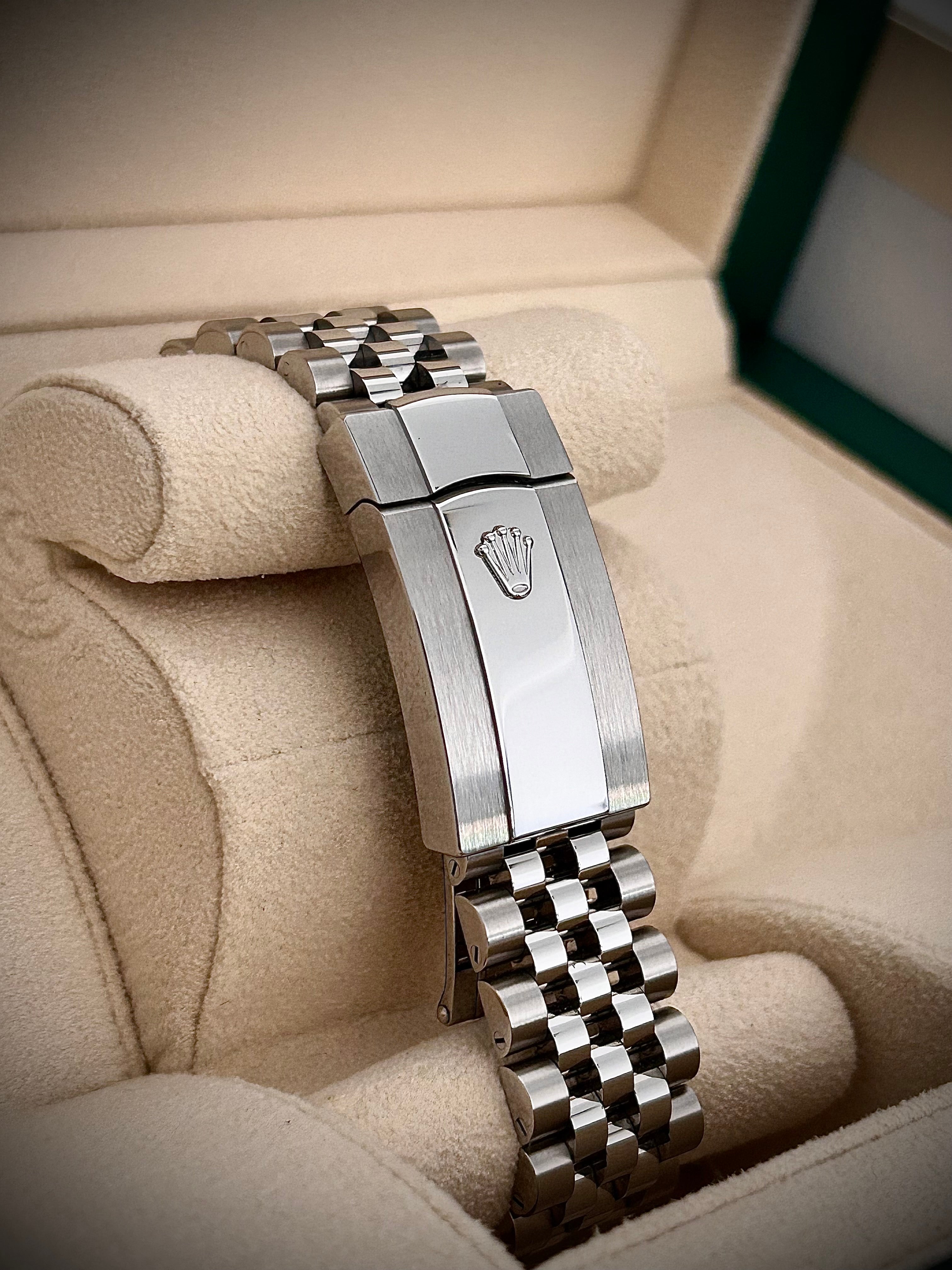 2024 ROLEX DATEJUST 41, SLATE DIAL, 126300, SMOOTH JUBILEE, FULL SET, INC GST