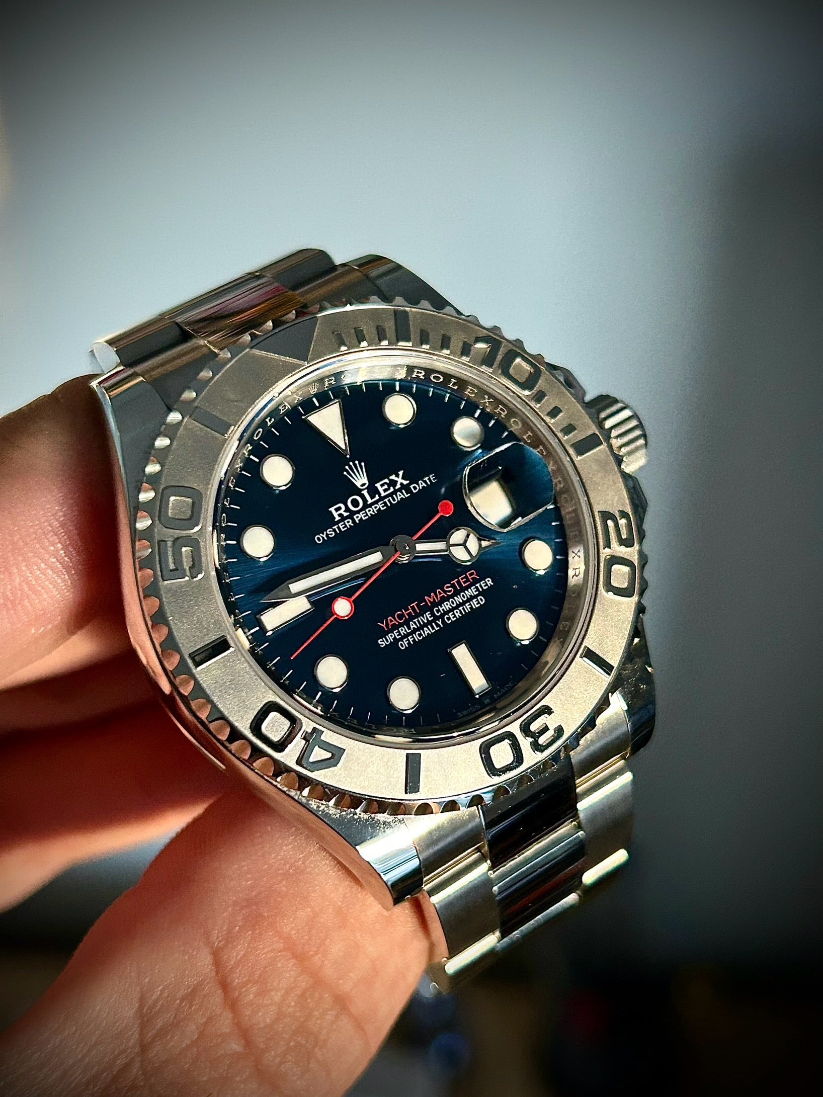 2023 ROLEX YACHT-MASTER 40, BLUE DIAL, 126622, FULL SET