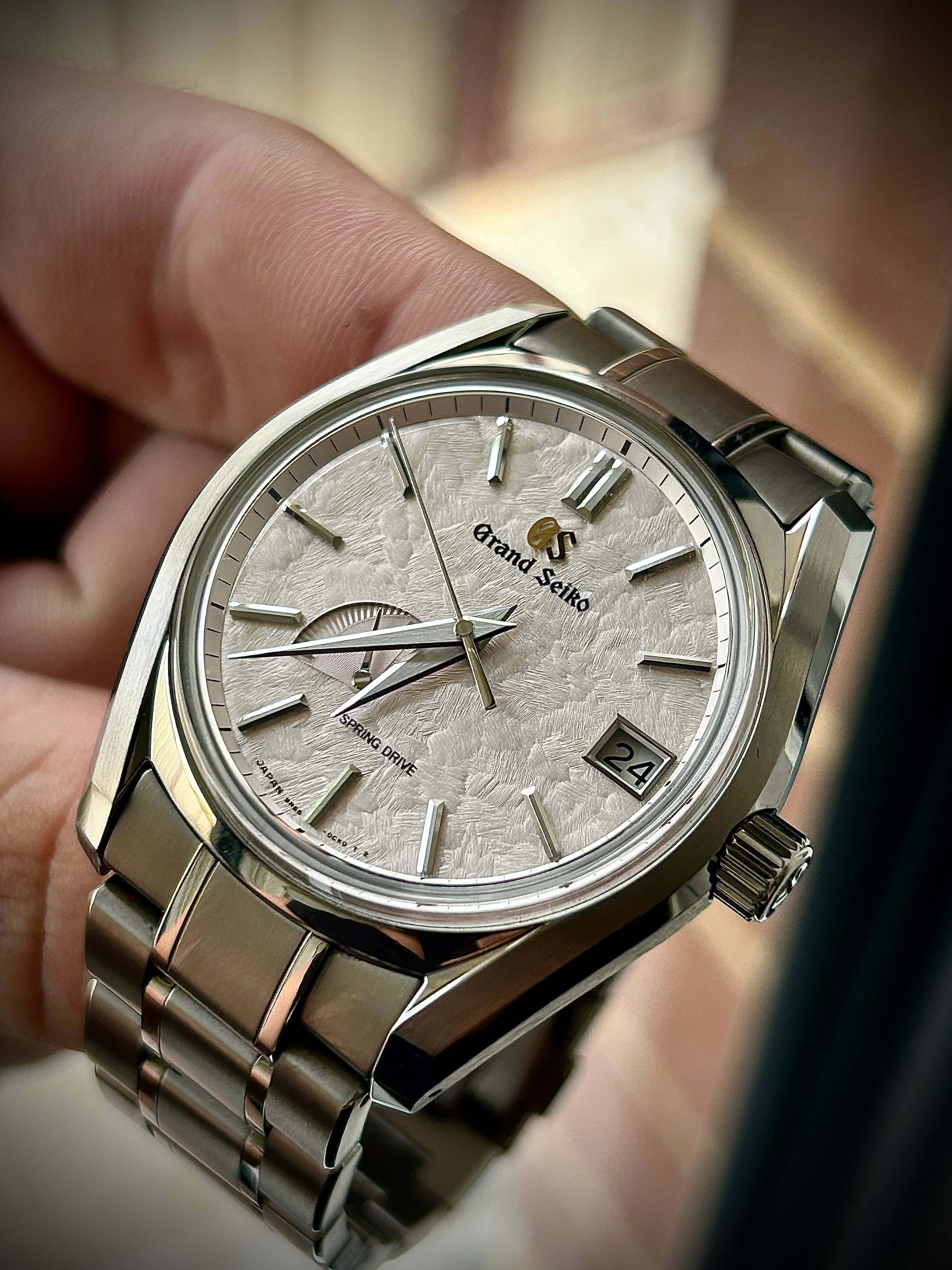 2023 GRAND SEIKO HERITAGE SPRING DRIVE, SHUNBUN, SBGA413, FULL SET, INC GST