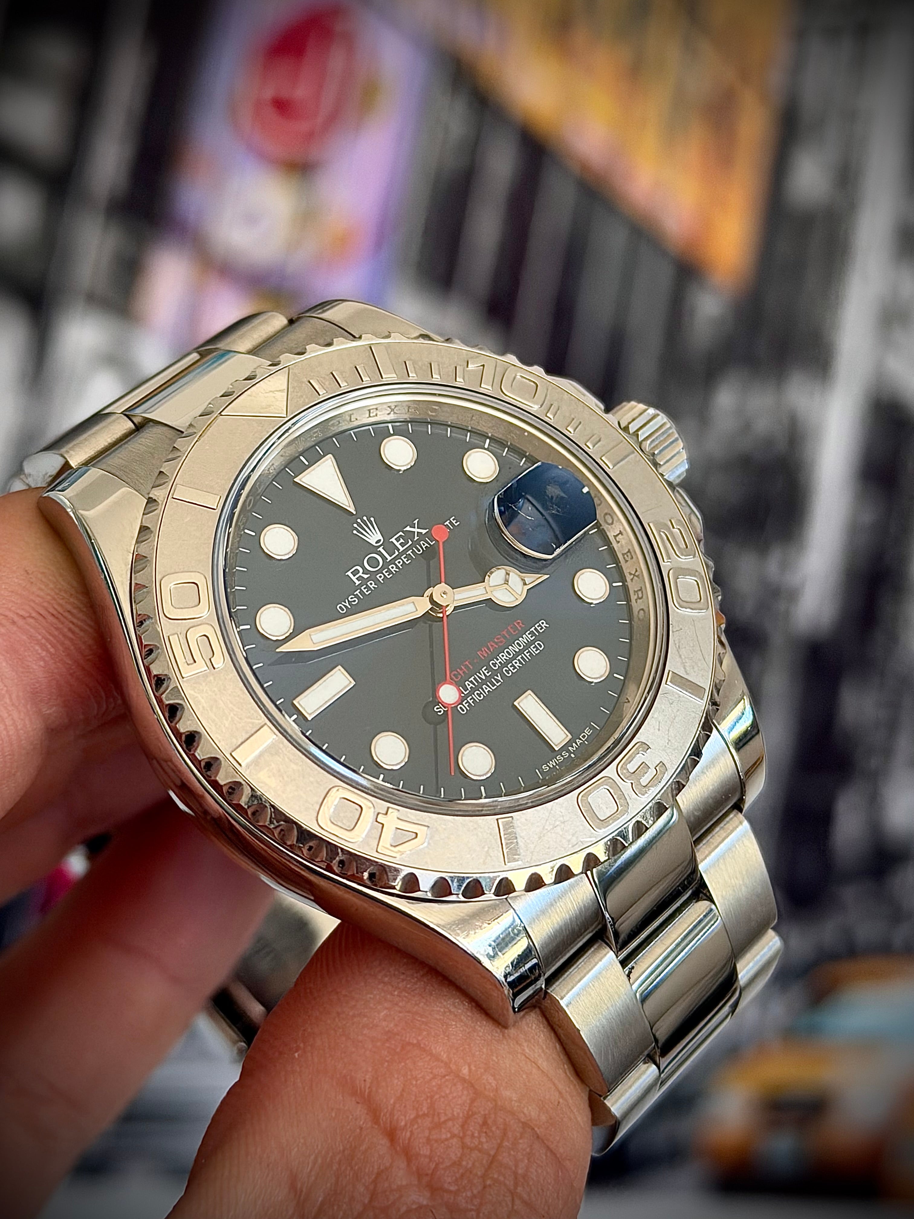 2013 ROLEX YACHT-MASTER 40, 116622, BOX AND PAPERS INC GST