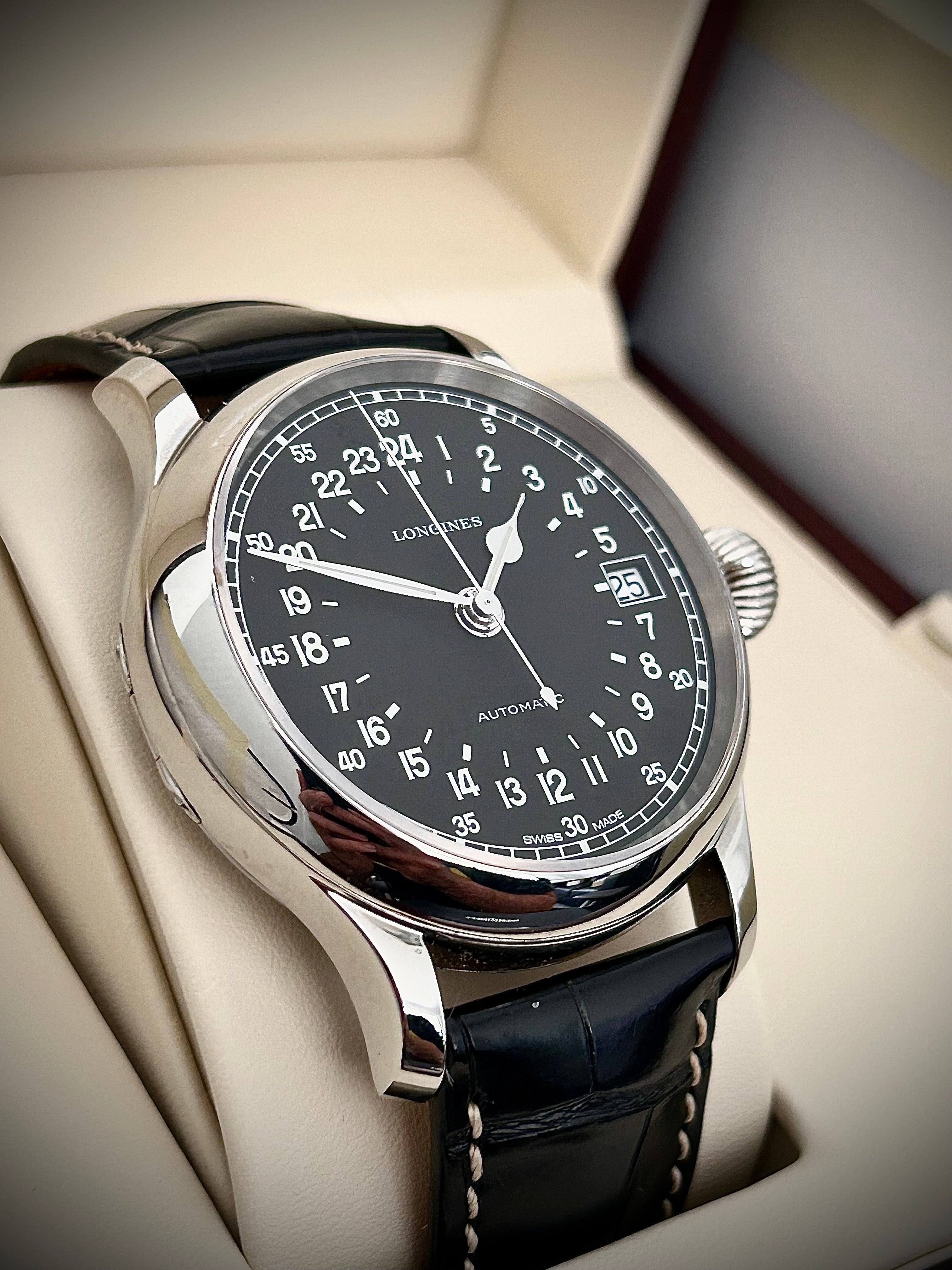 2022 LONGINES TWENTY-FOUR HOURS, FULL SET, INC GST