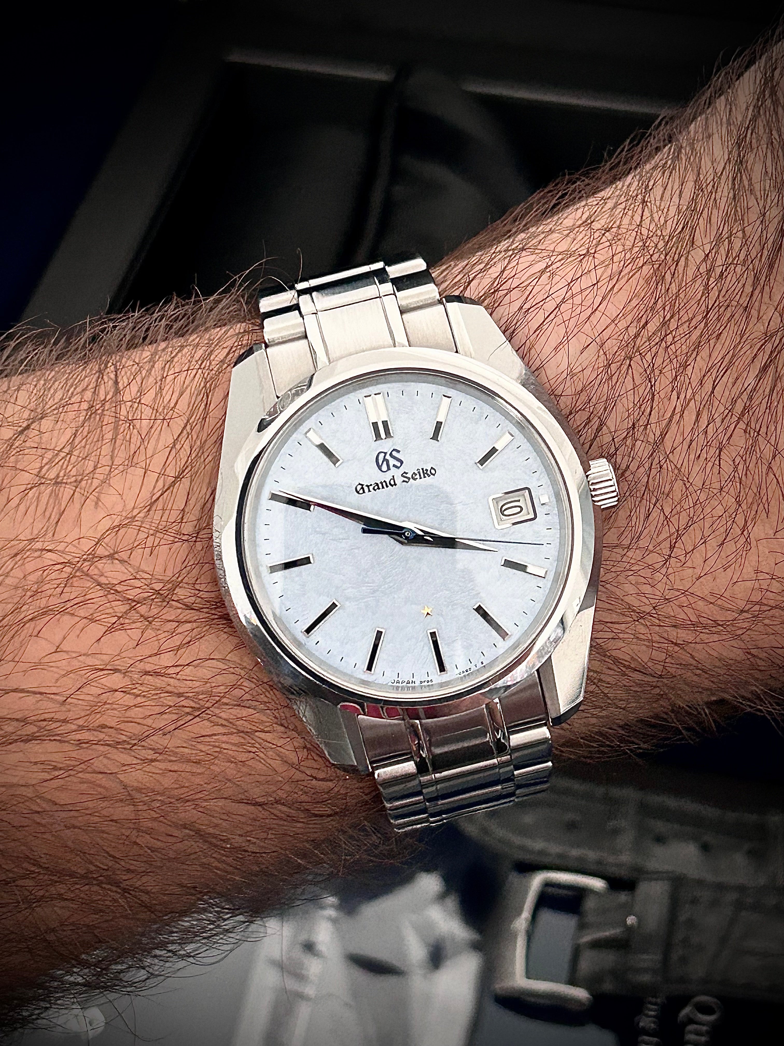 2022 GRAND SEIKO SEA OF CLOUDS, 55TH ANNIVERSARY, SBGP017, FULL SET, INC GST