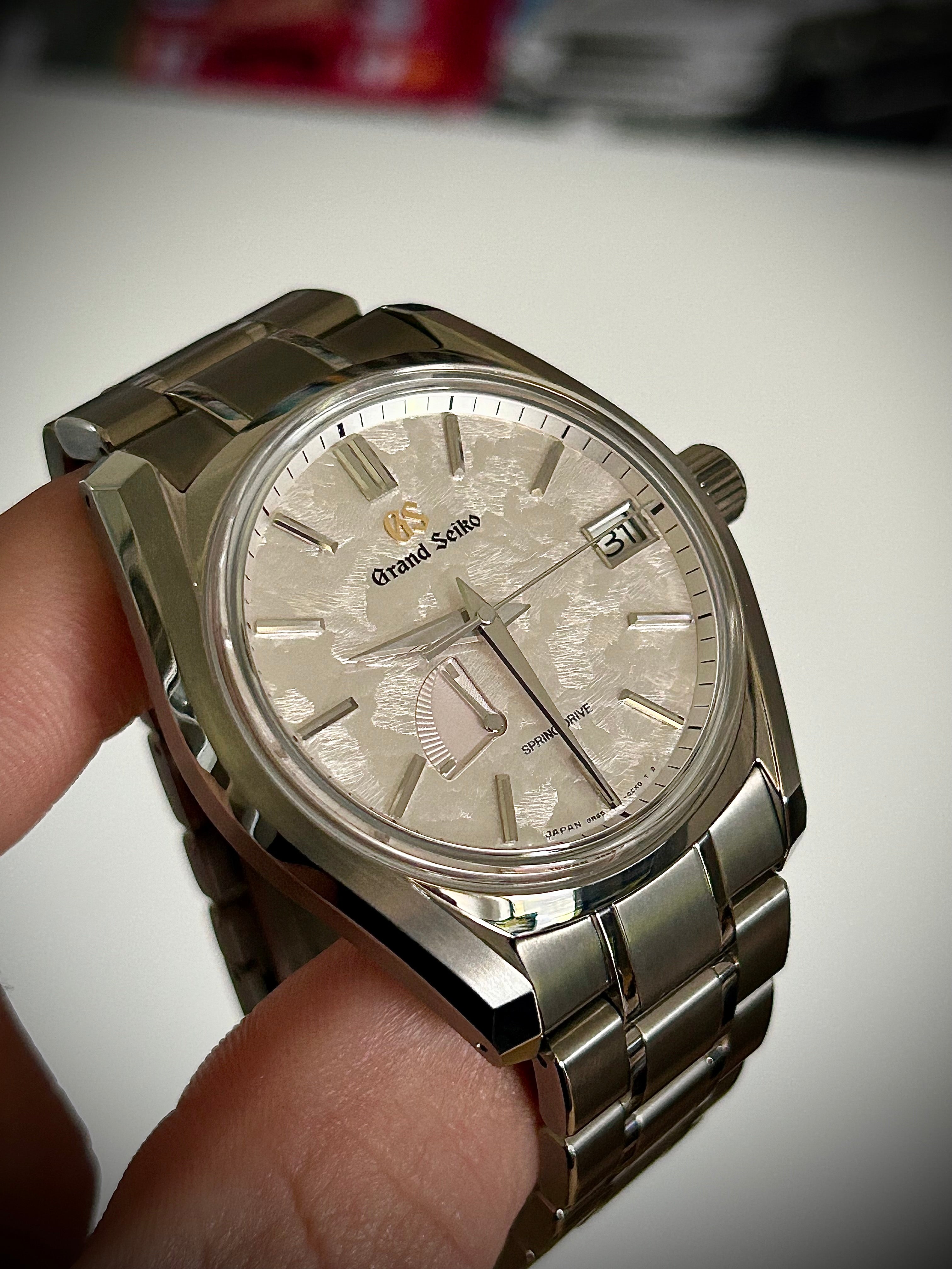 2022 GRAND SEIKO HERITAGE SPRING DRIVE, SHUNBUN, SBGA413, FULL SET, INC GST