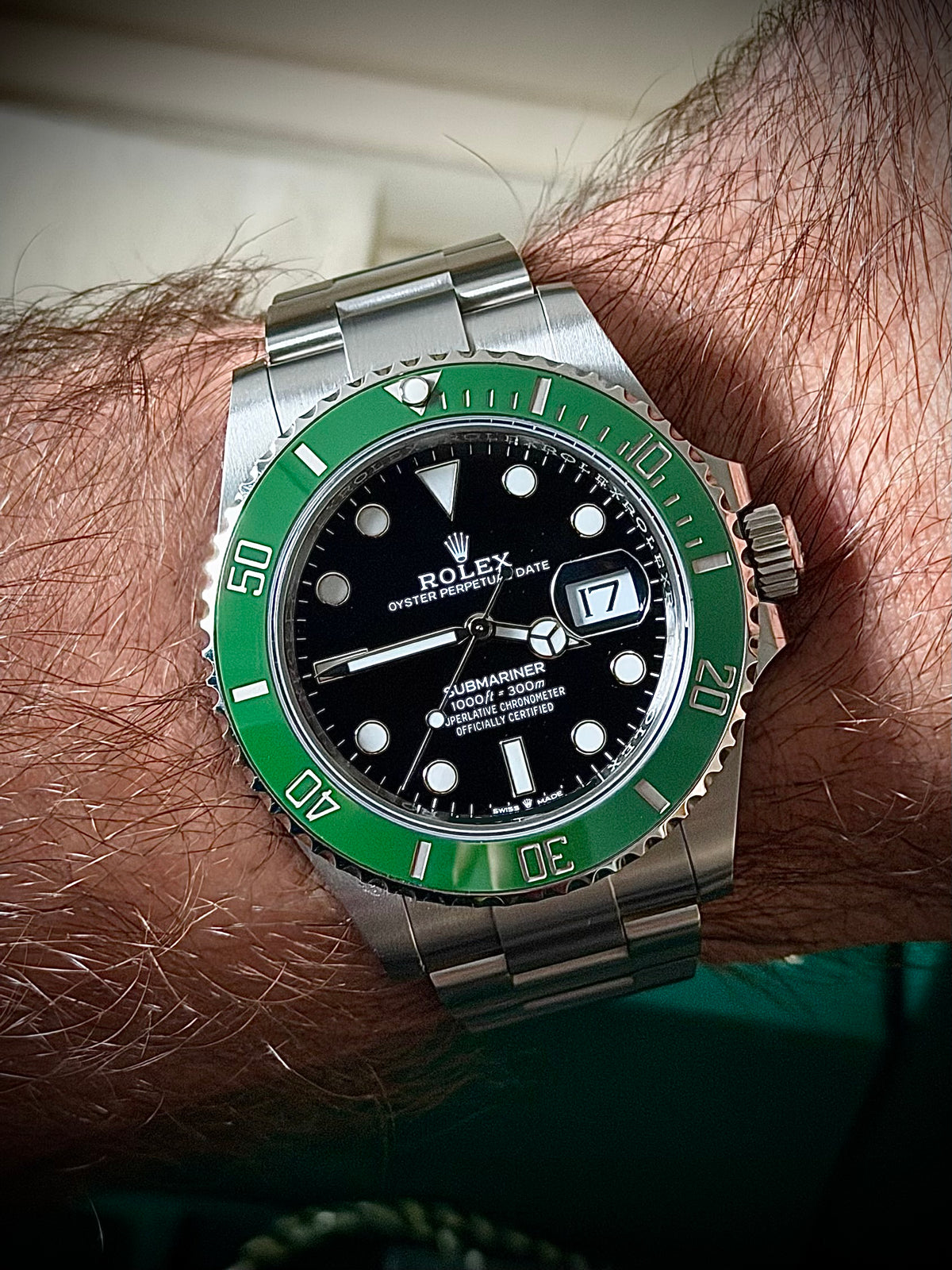 2026 ROLEX SUBMARINER DATE “STARBUCKS”, 126610LV, FULL SET, NEAR MINT, INC GST