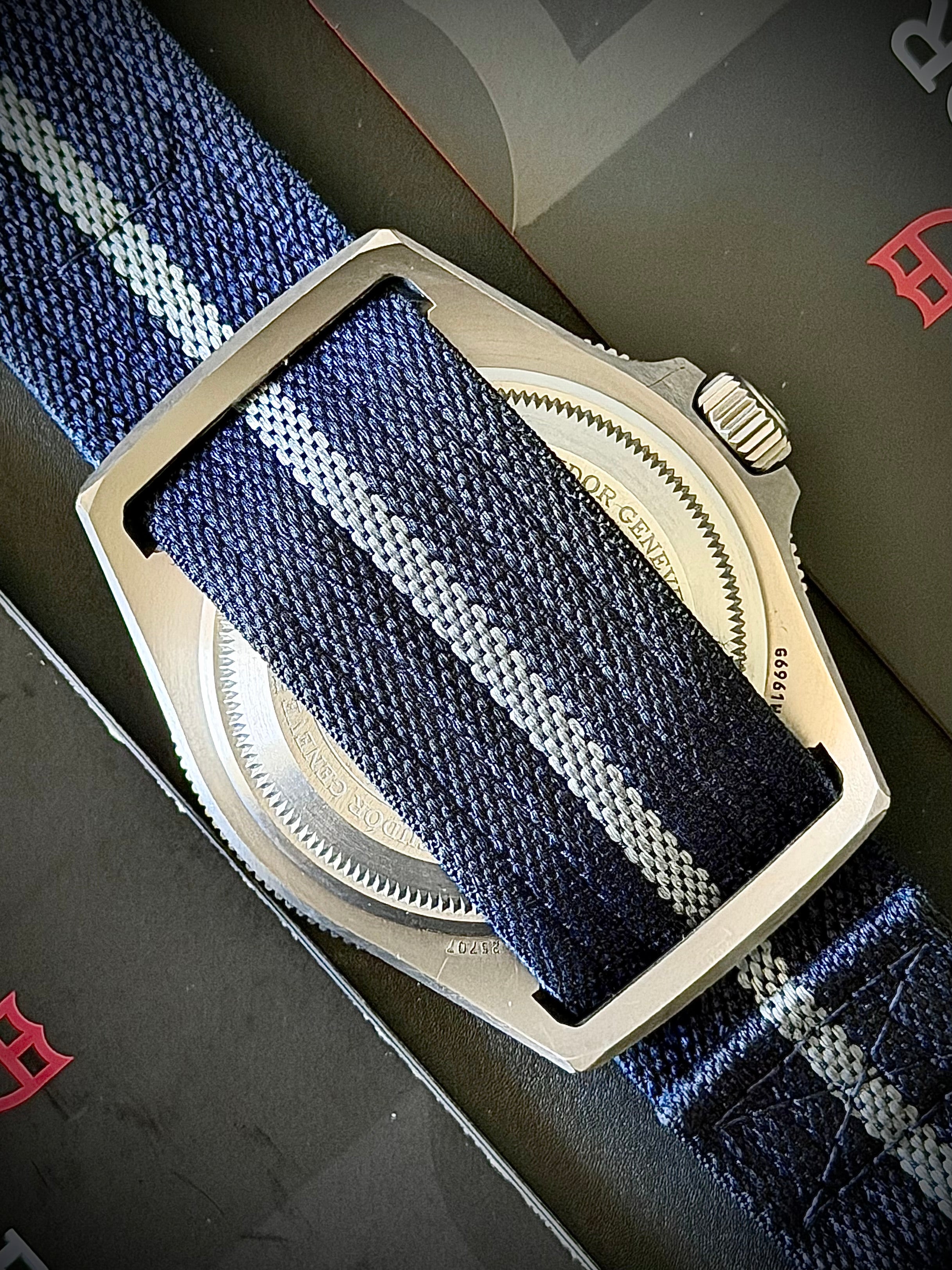 2023 TUDOR PELAGOS FXD “MARINE NATIONALE”, 25707B/23, BLUE DIAL, TITANIUM, FULL SET, INC GST