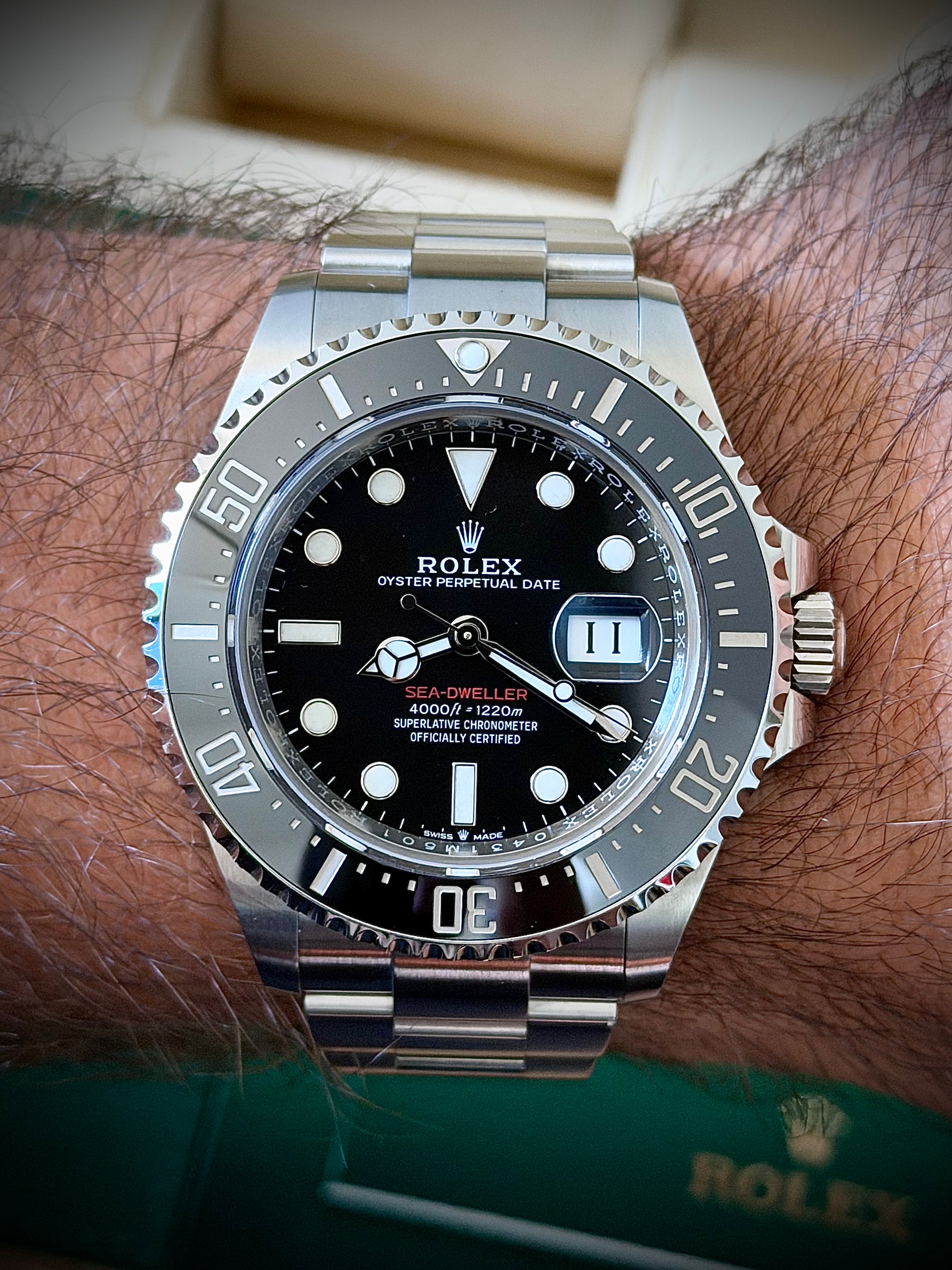 2023 ROLEX SEA DWELLER, SD43, 126600, FULL SET, INC GST