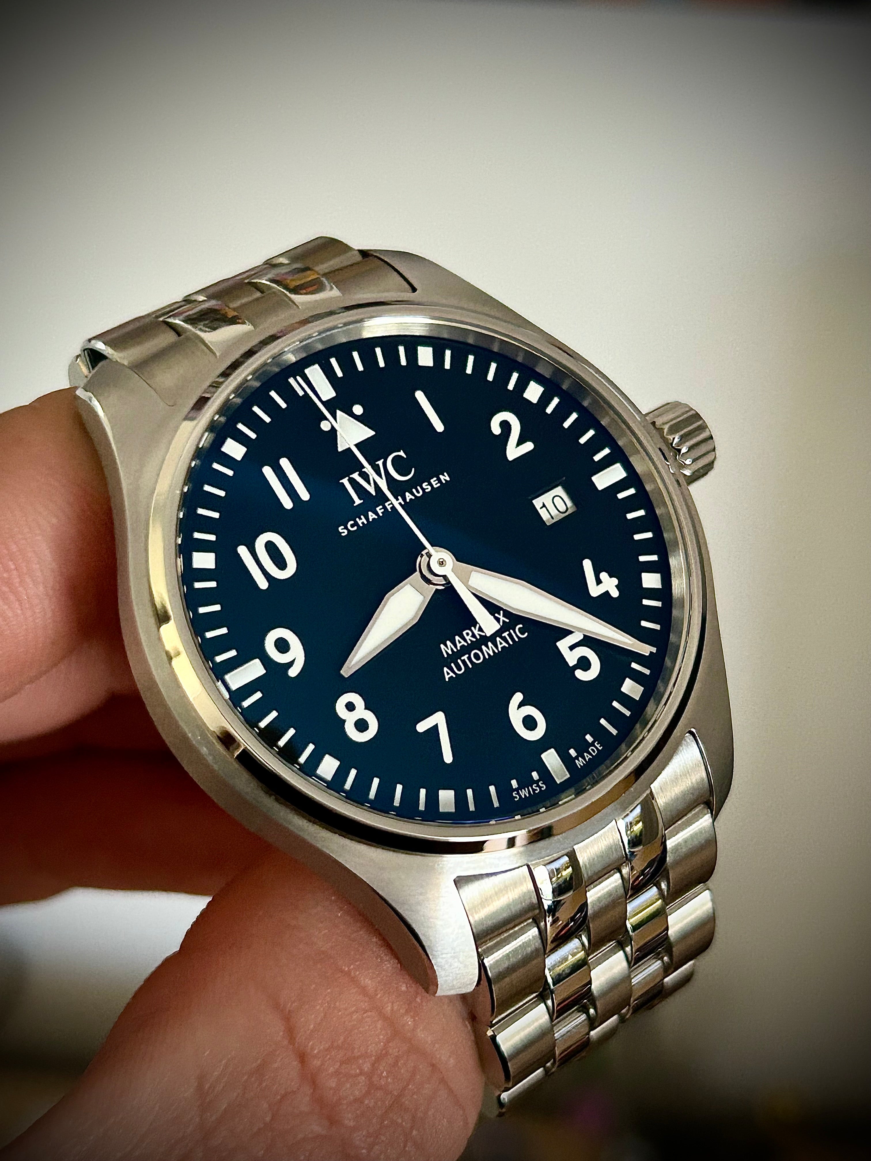 2025 IWC PILOTS WATCH MARK XX, BLACK DIAL, IW328202, FULL SET, INC GST