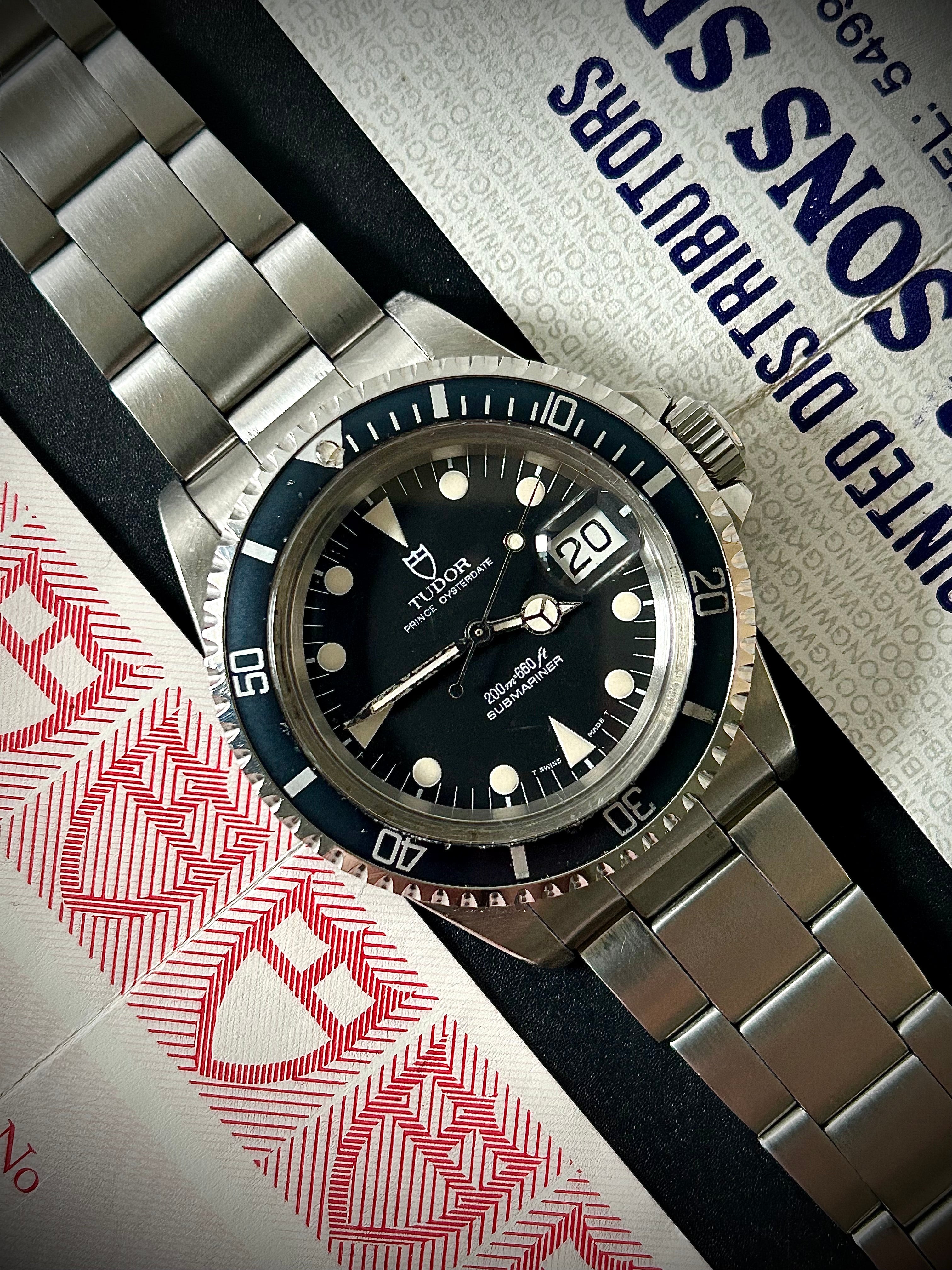 1994 TUDOR SUBMARINER, 79090, WATCH AND PAPERS, FULLY SERVICED, INC GST