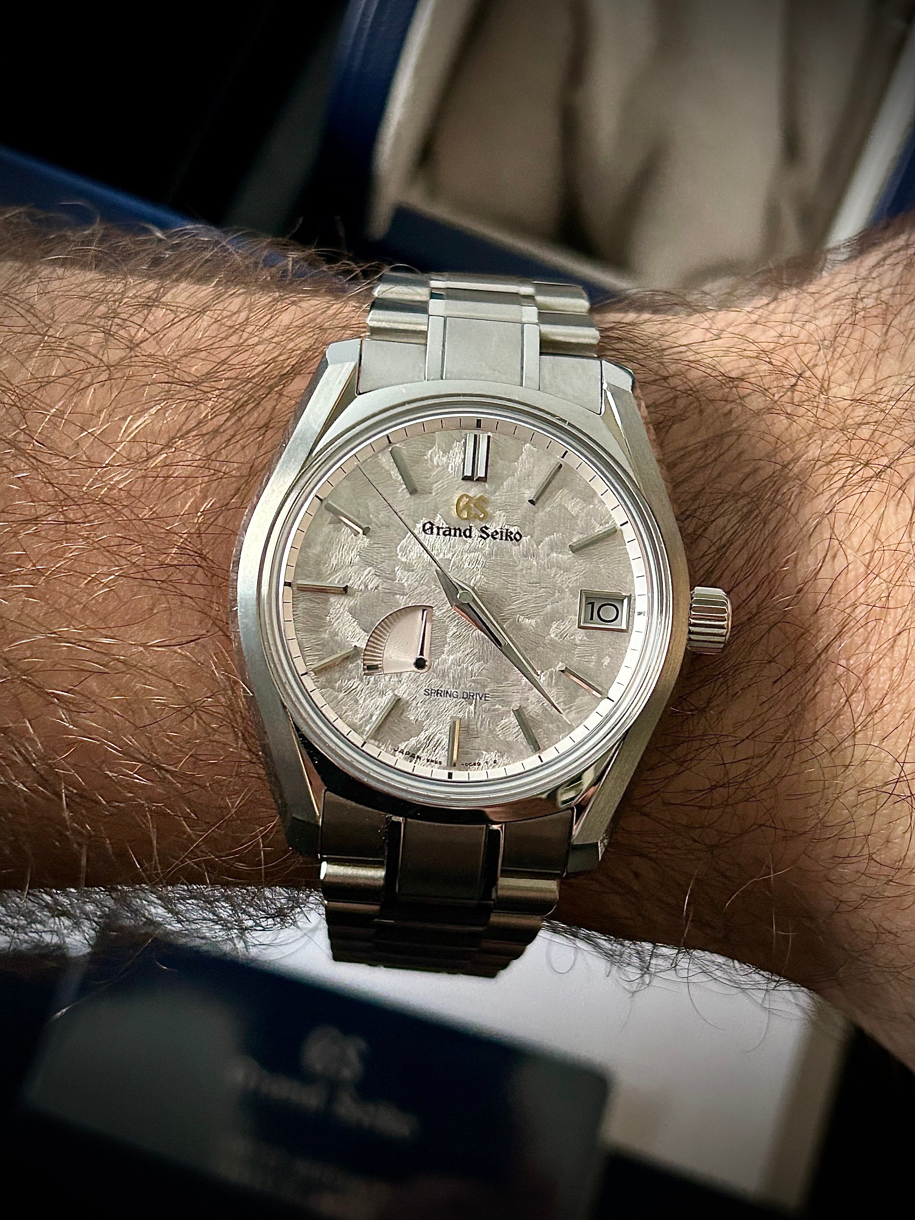 2024 GRAND SEIKO HERITAGE SPRING DRIVE, SHUNBUN, SBGA413, FULL SET, INC GST