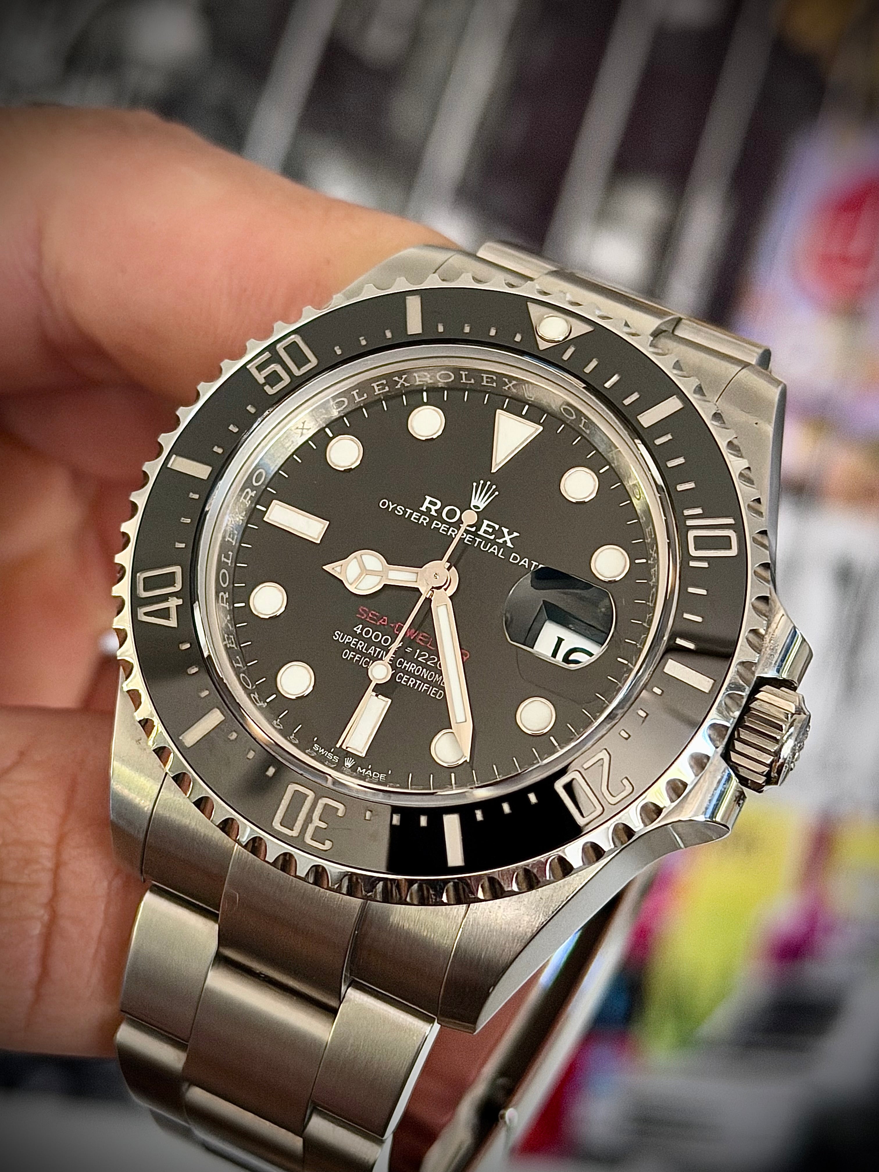 2025 ROLEX SEA DWELLER, SD43, 126600, FULL SET, INC GST