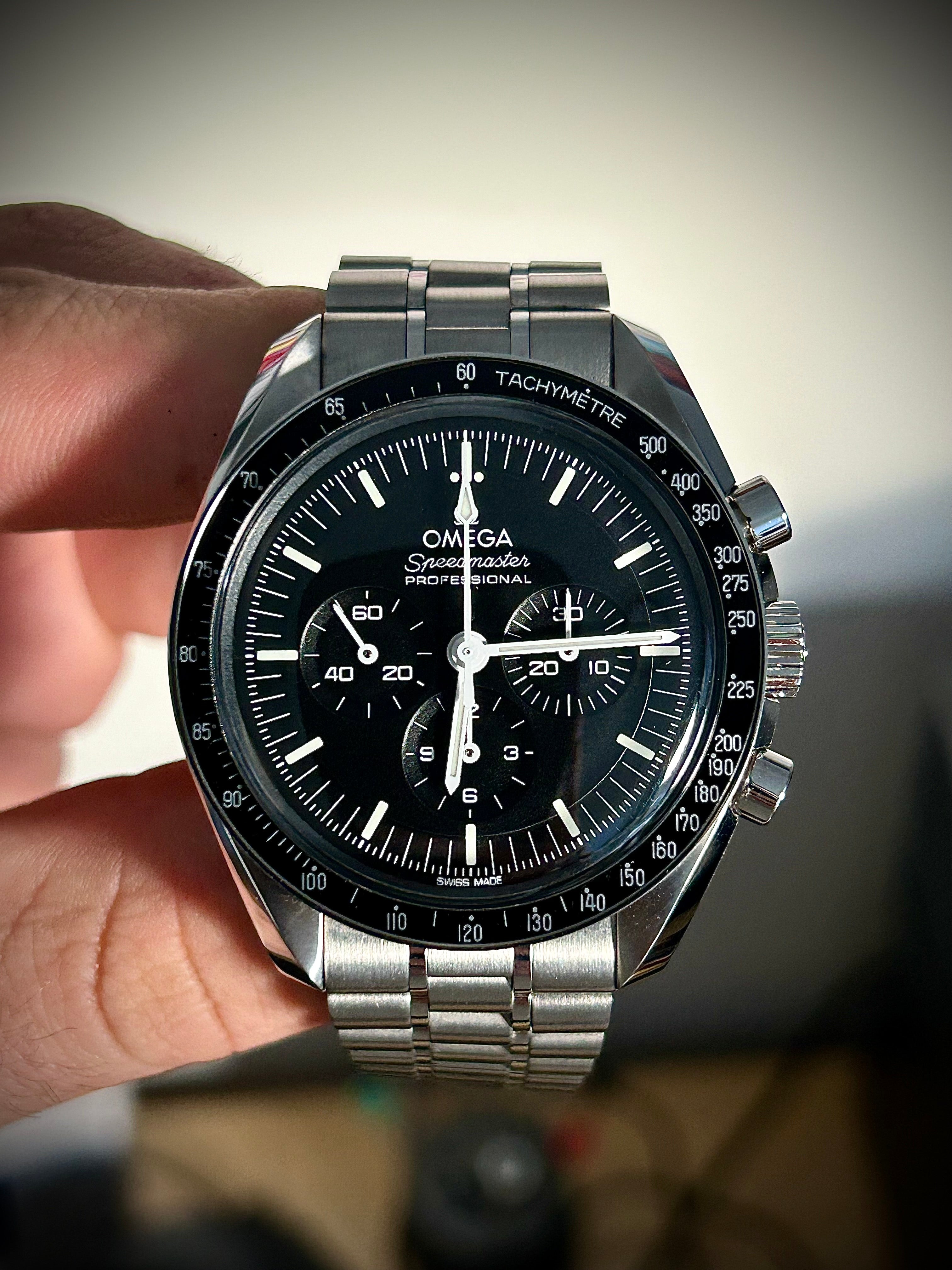 2024 OMEGA SPEEDMASTER PROFESSIONAL, HESALITE, FULL SET, INC GST