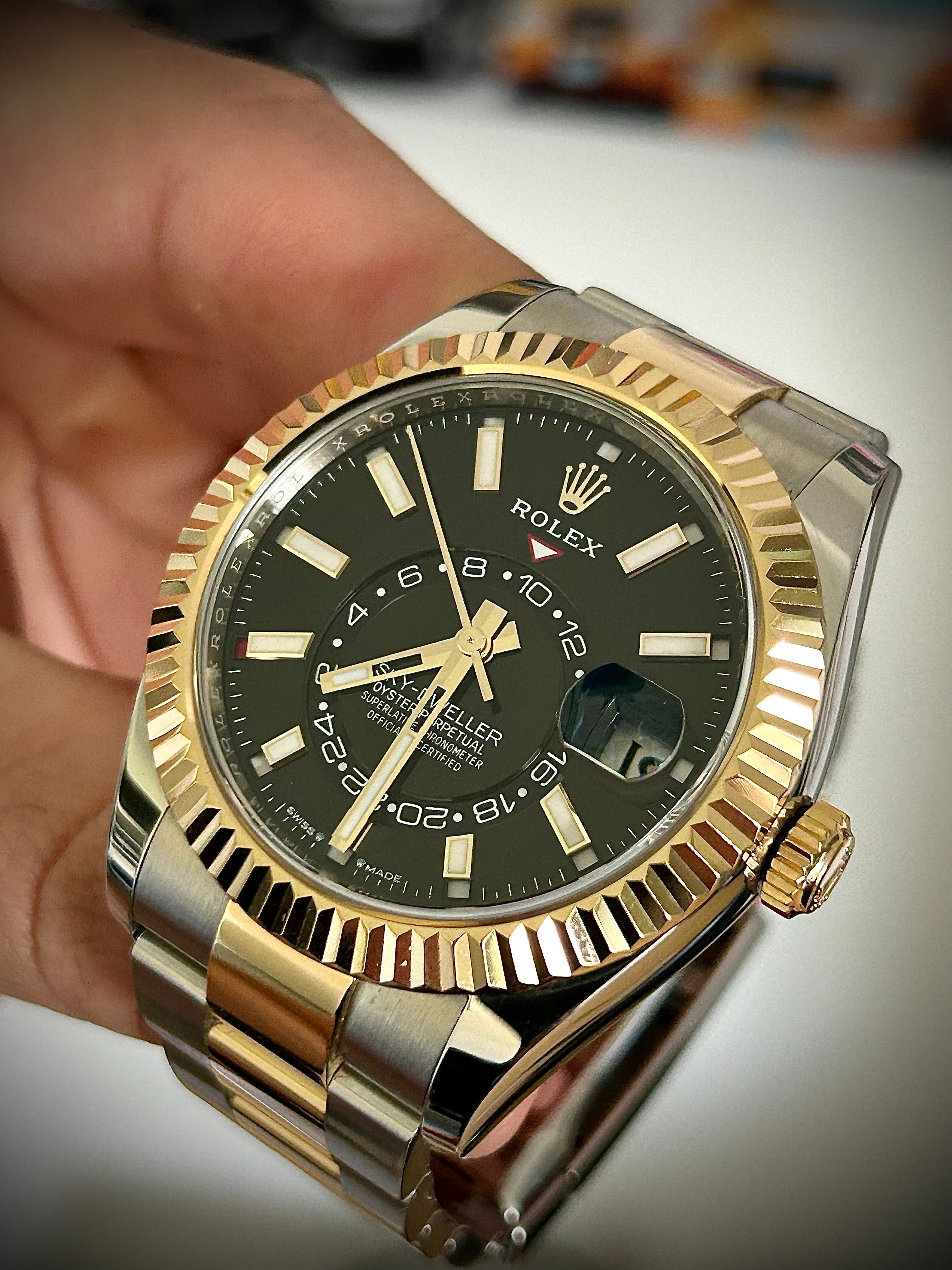 2023 ROLEX SKY DWELLER, TWO TONE, 336933, FULL SET, INC GST
