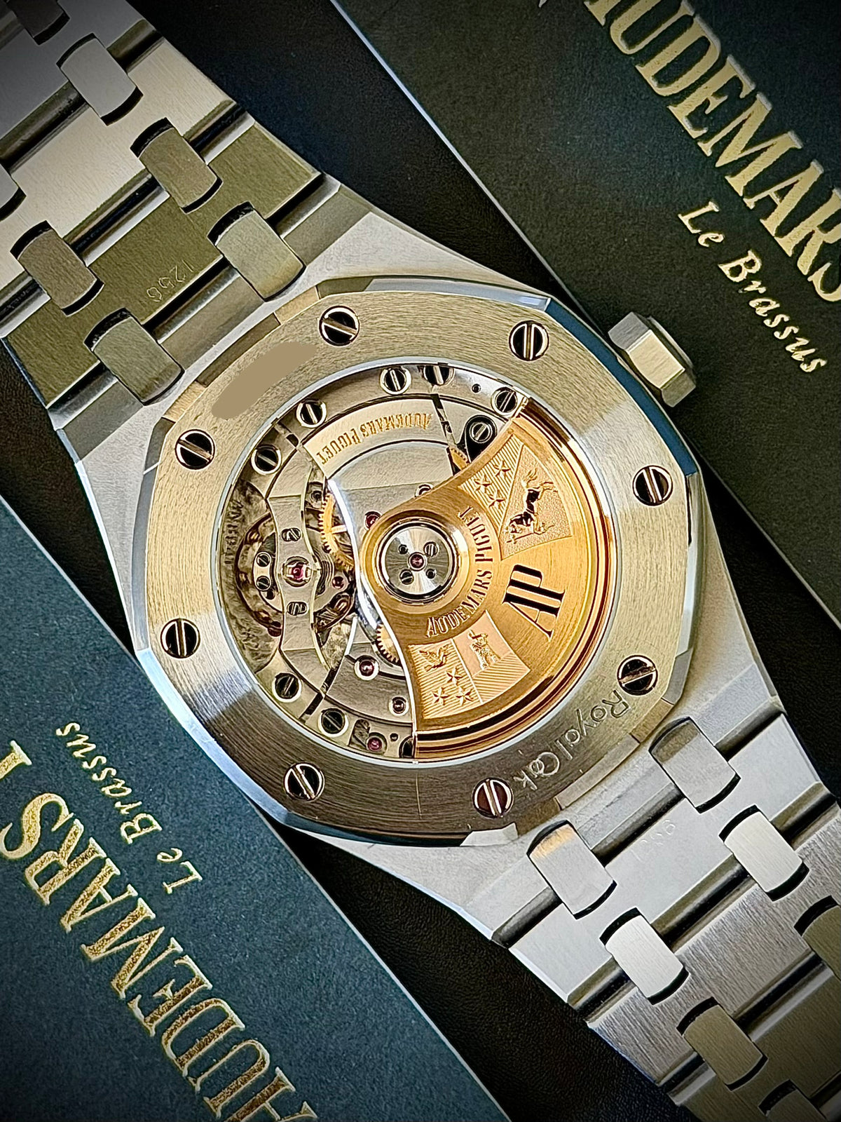 2019 AUDEMARS PIGUET ROYAL OAK 37MM, 15450ST.OO.1256ST.02, GREY DIAL, 2024 SERVICE, BOX & PAPERS, INC GST
