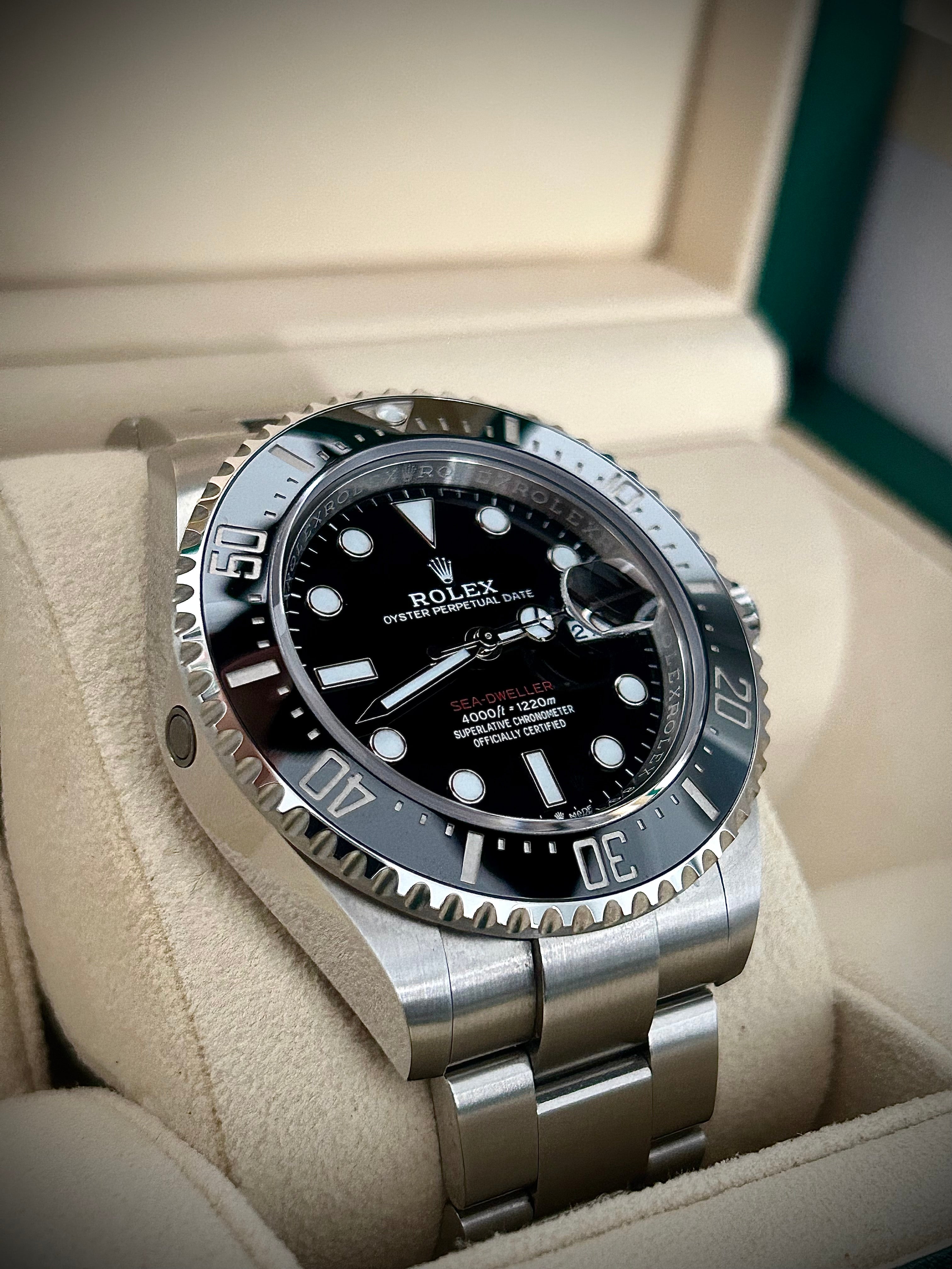 2023 ROLEX SEA DWELLER, 126600, FULL SET, INC GST