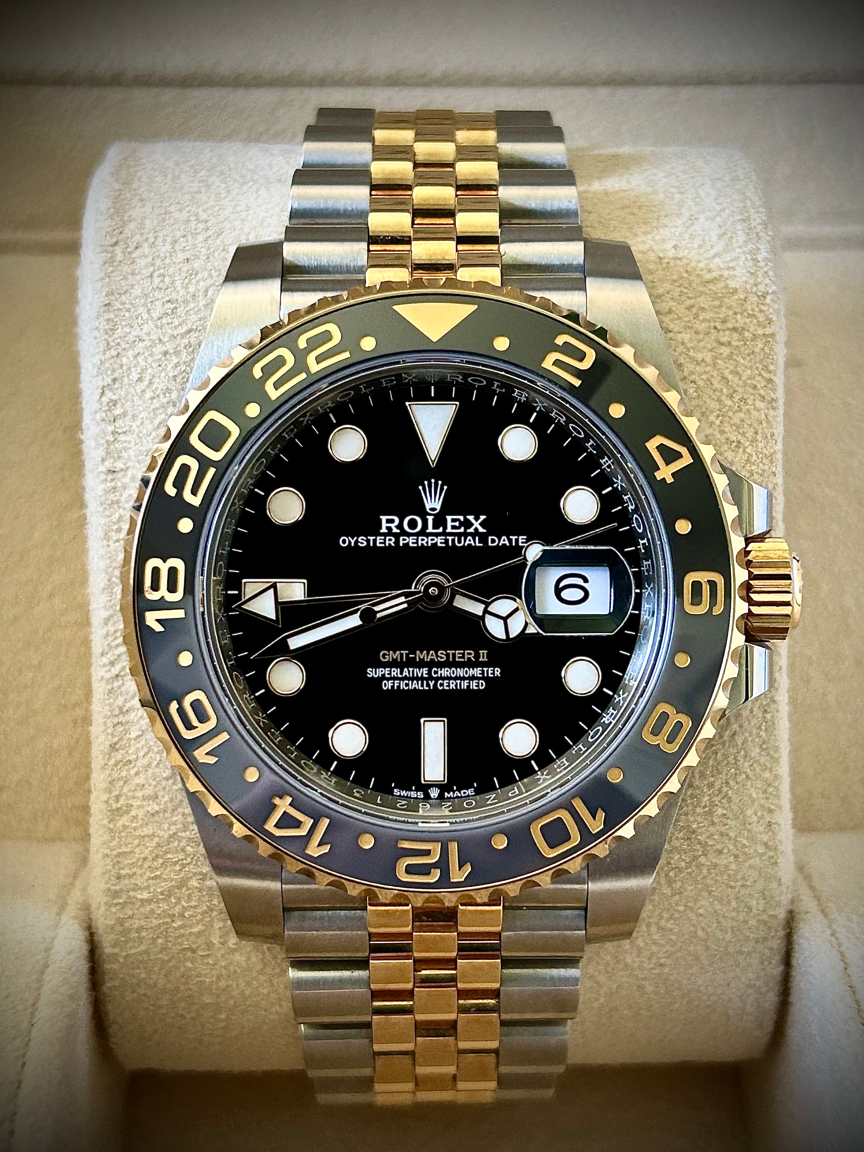 2023 ROLEX GMT MASTER II, ZOMBIE, 126713GRNR, FULL SET, INC GST