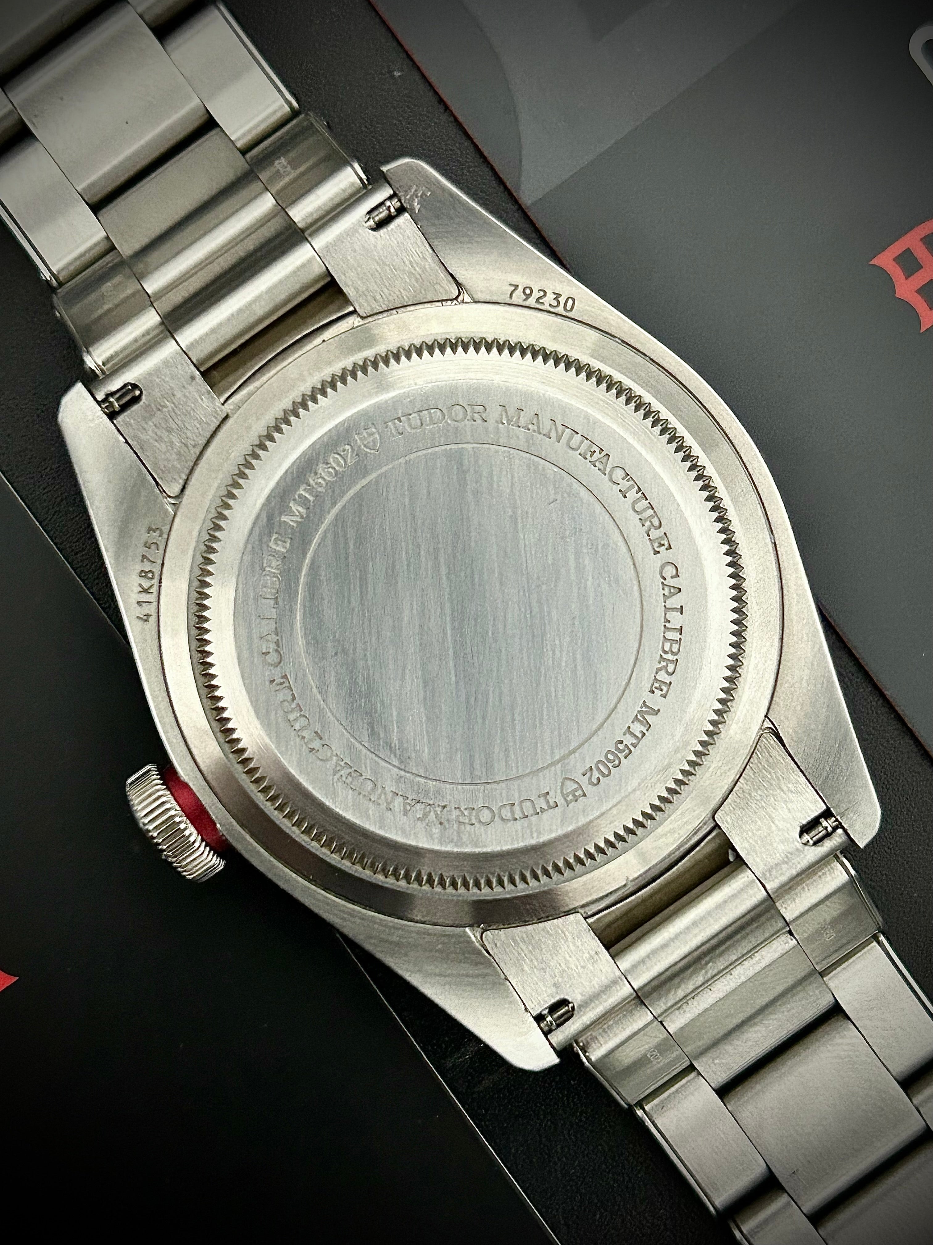 2022 TUDOR BLACK BAY BURGANDY, 41MM, FULL SET, INC GST