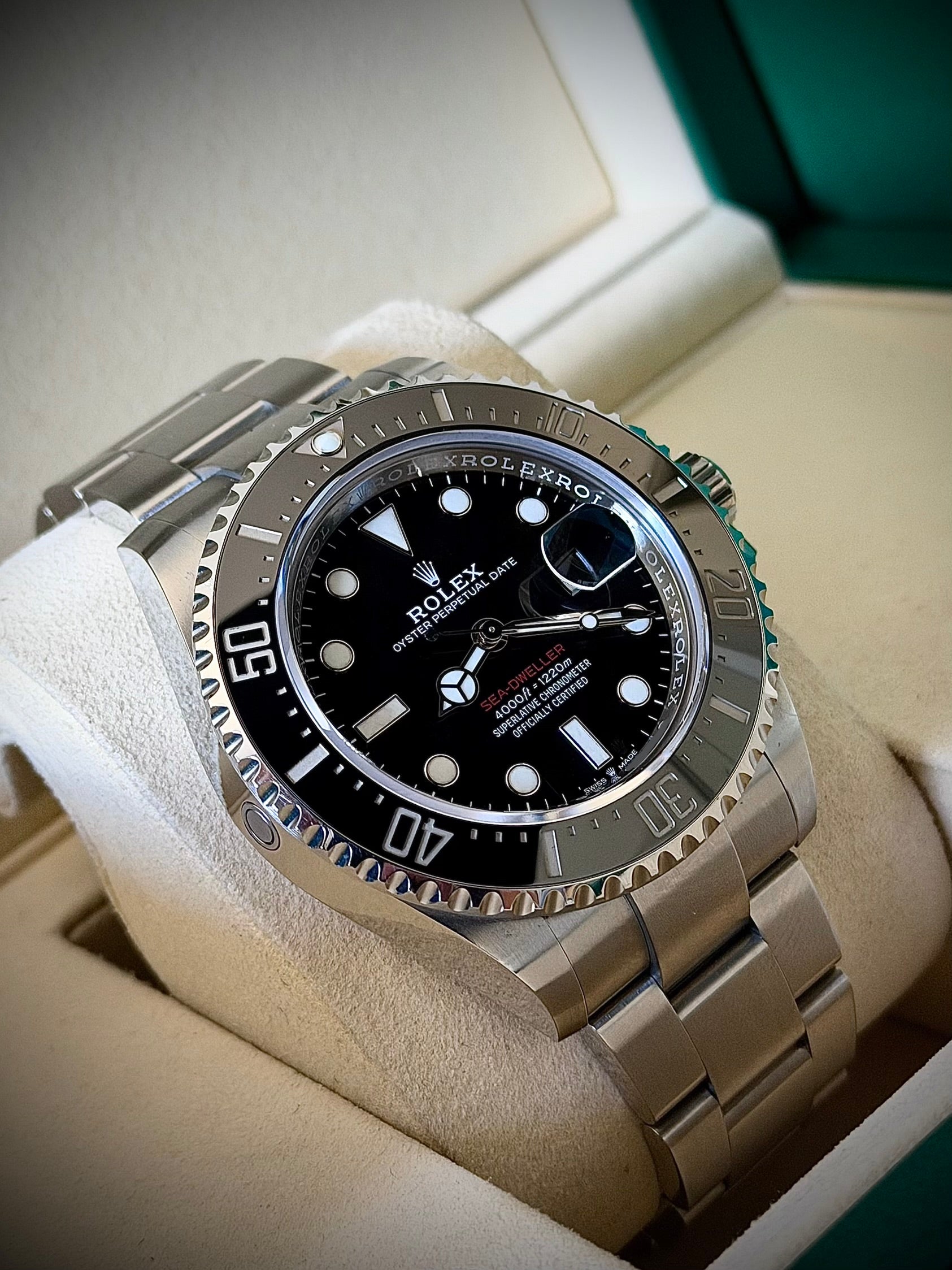 2025 ROLEX SEA DWELLER, SD43, 126600, FULL SET, INC GST